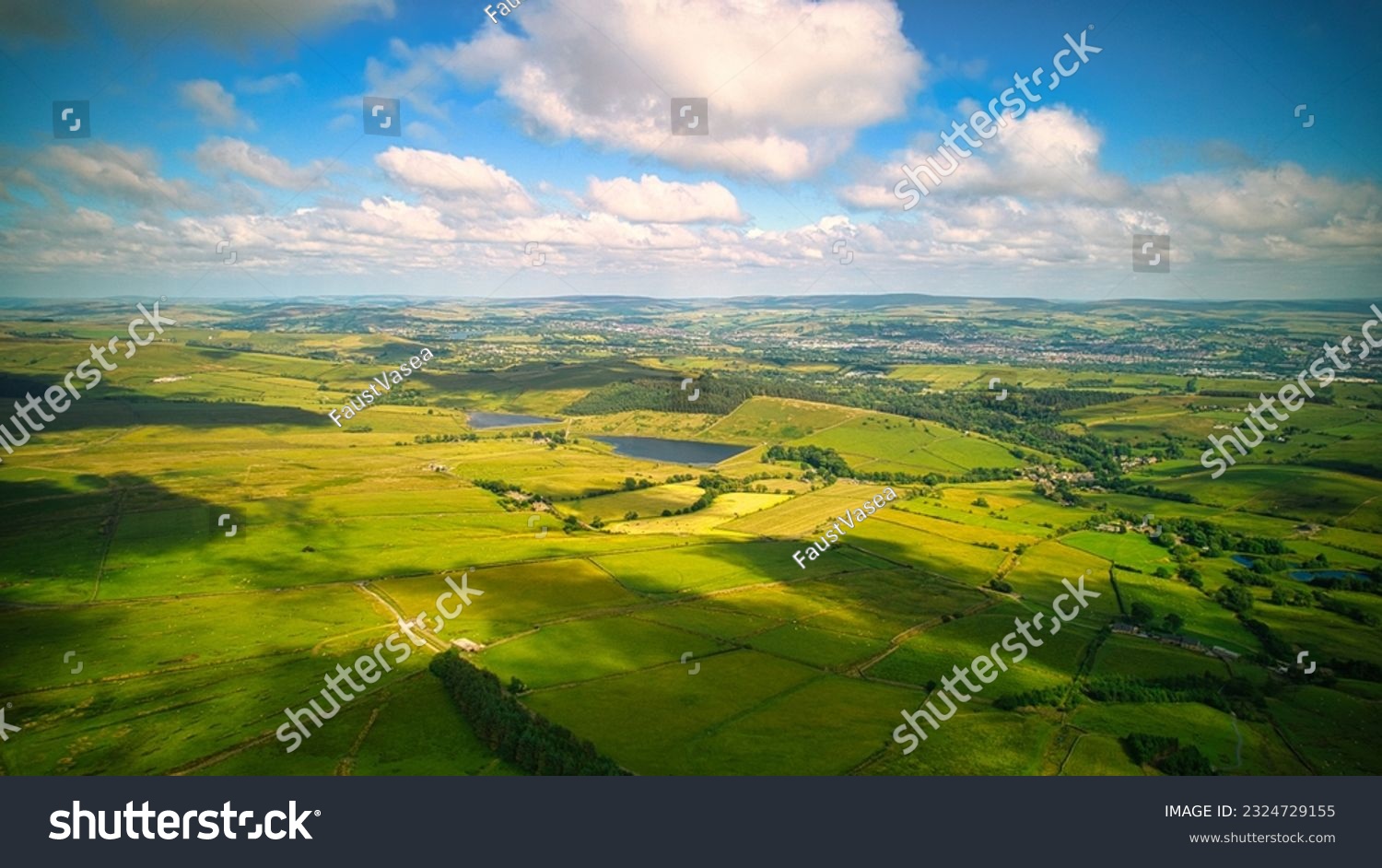 Stunning aerial landscape photo in Yorkshire  #2324729155