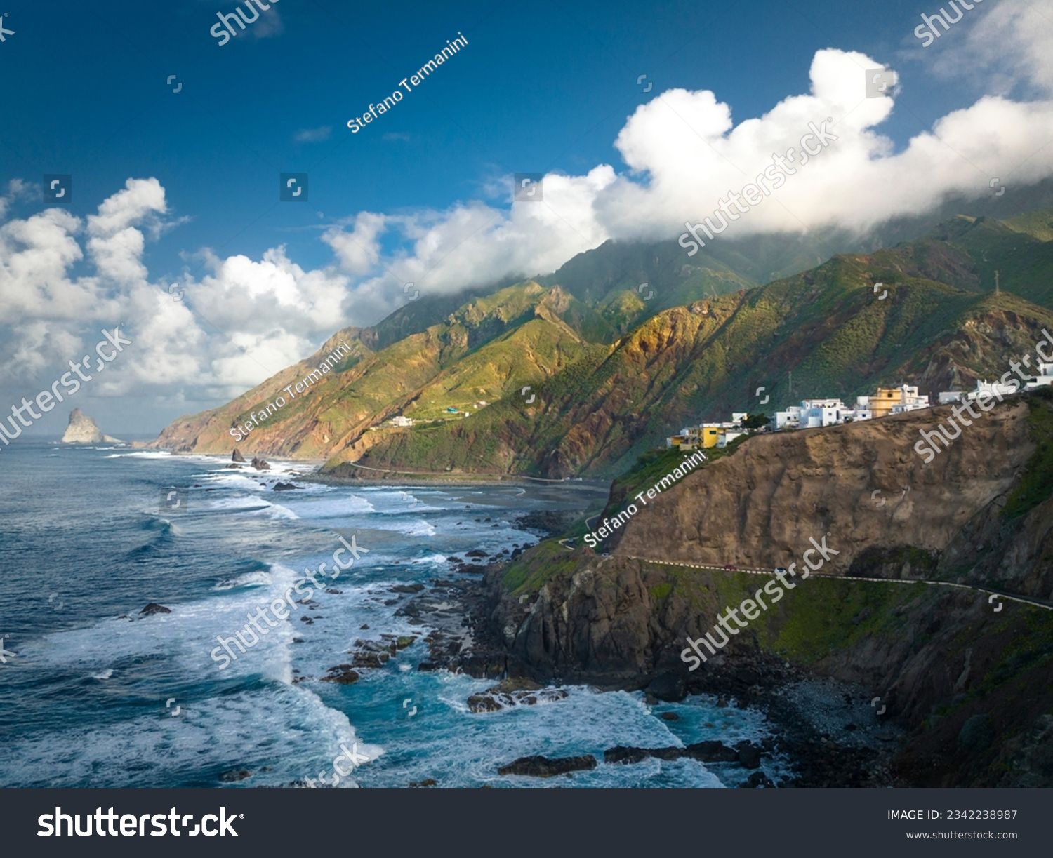 Benijo coastal region. Tenerife, Canary Islands, Spain #2342238987
