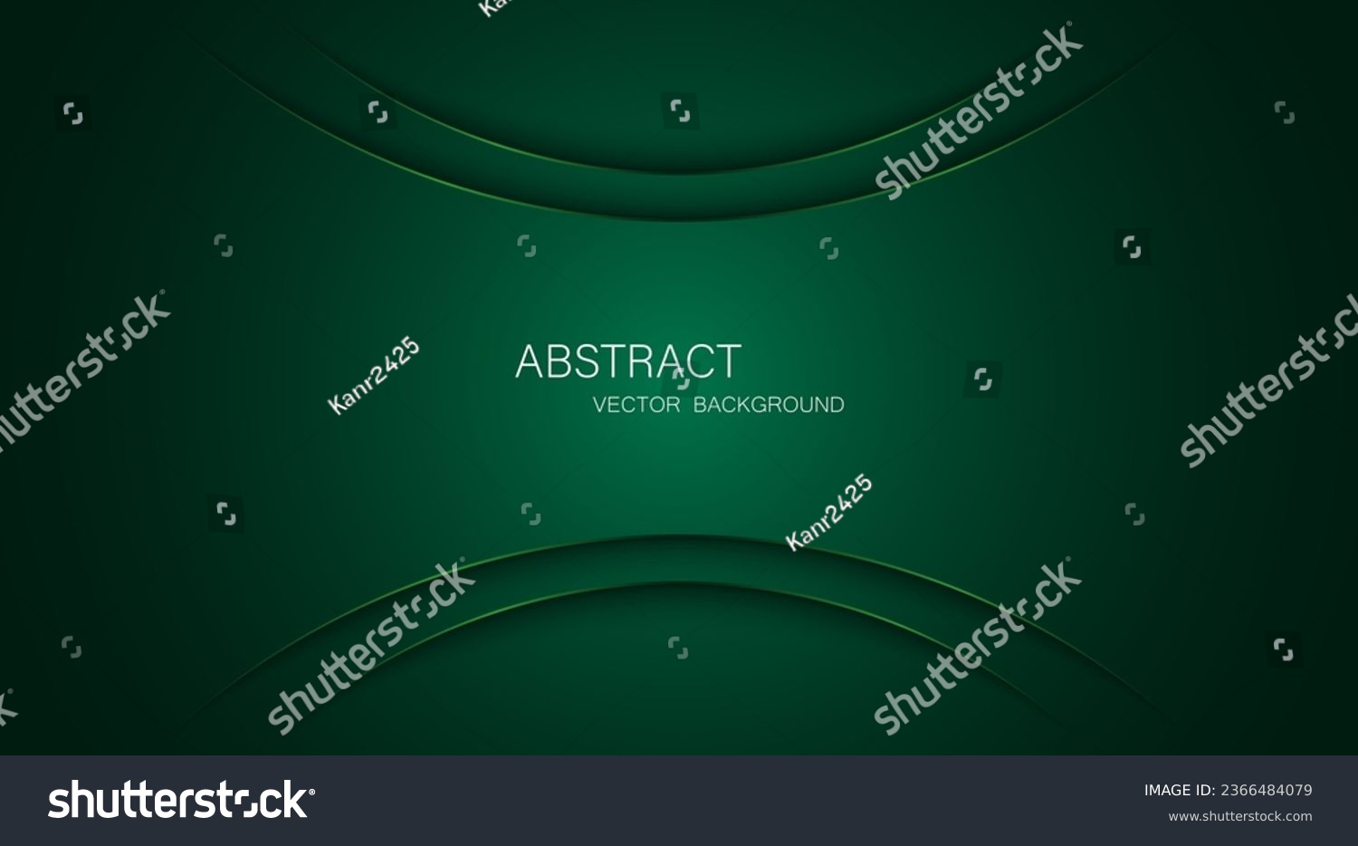 Abstract dark green background with green glowing lines, free space for design.	 #2366484079