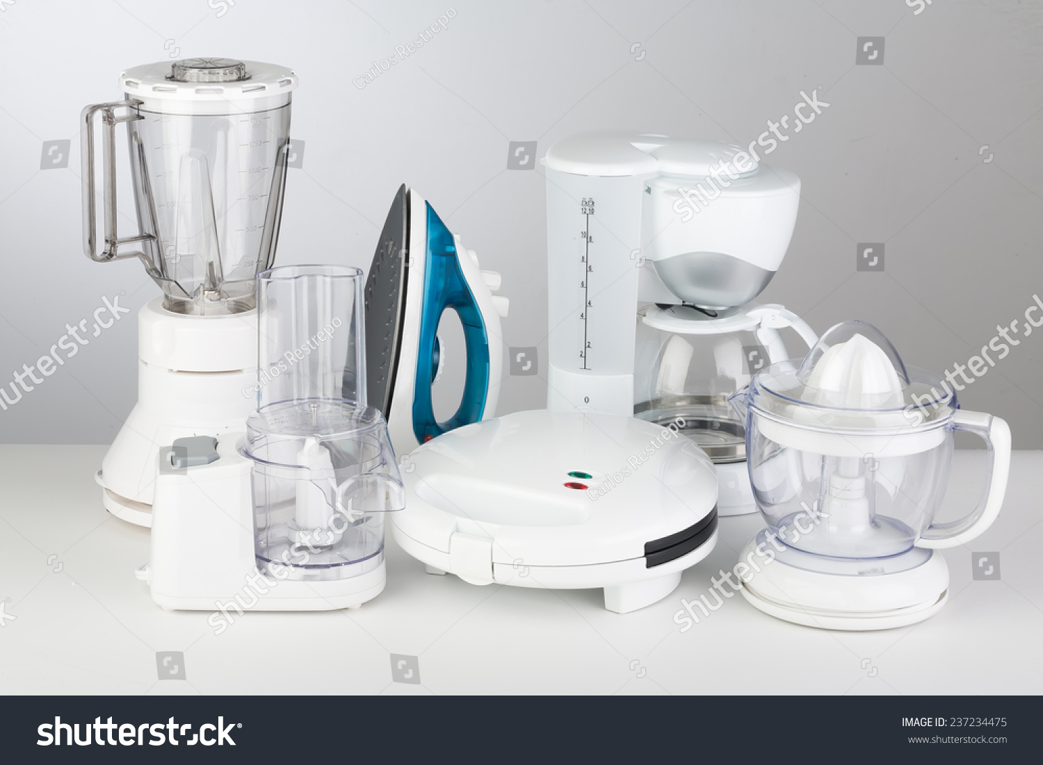 Kitchen Appliances on a neutral background #237234475
