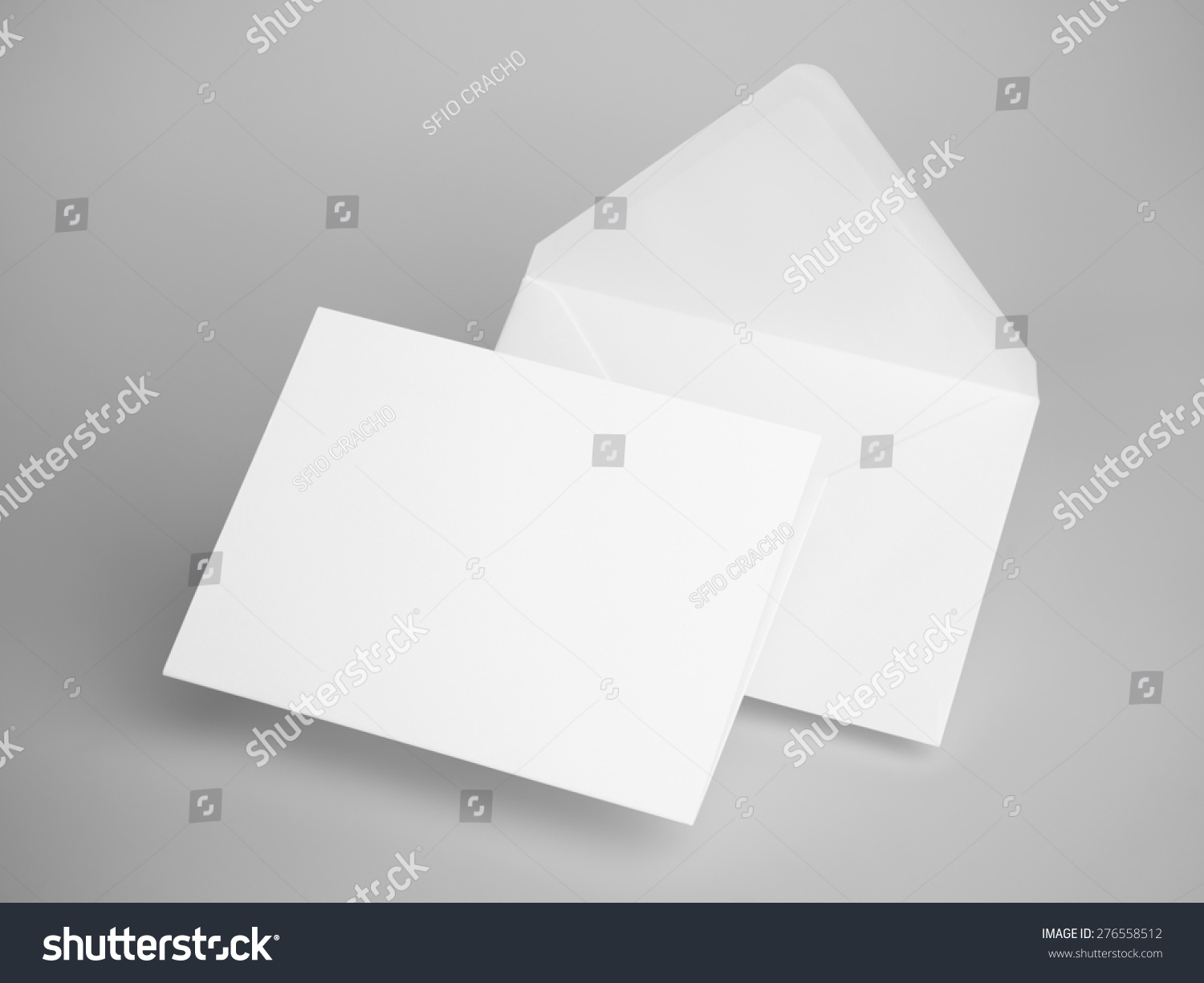 White envelope letters. 3d rendering #276558512