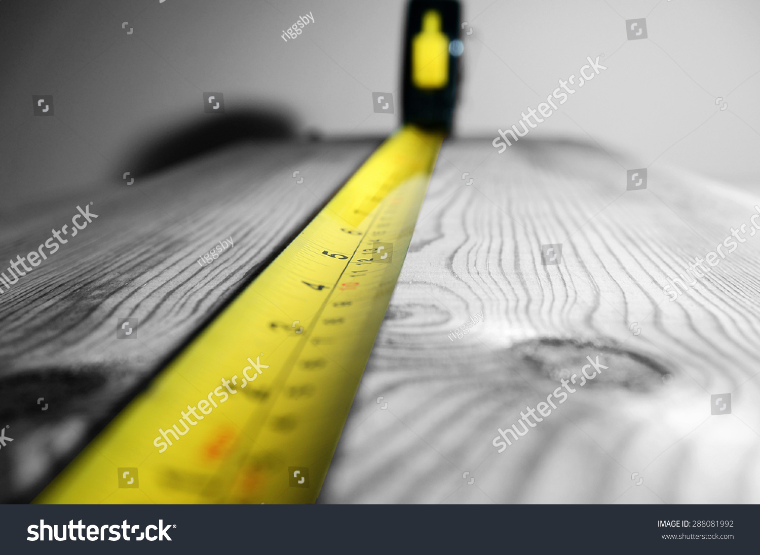 Tape measure wood #288081992