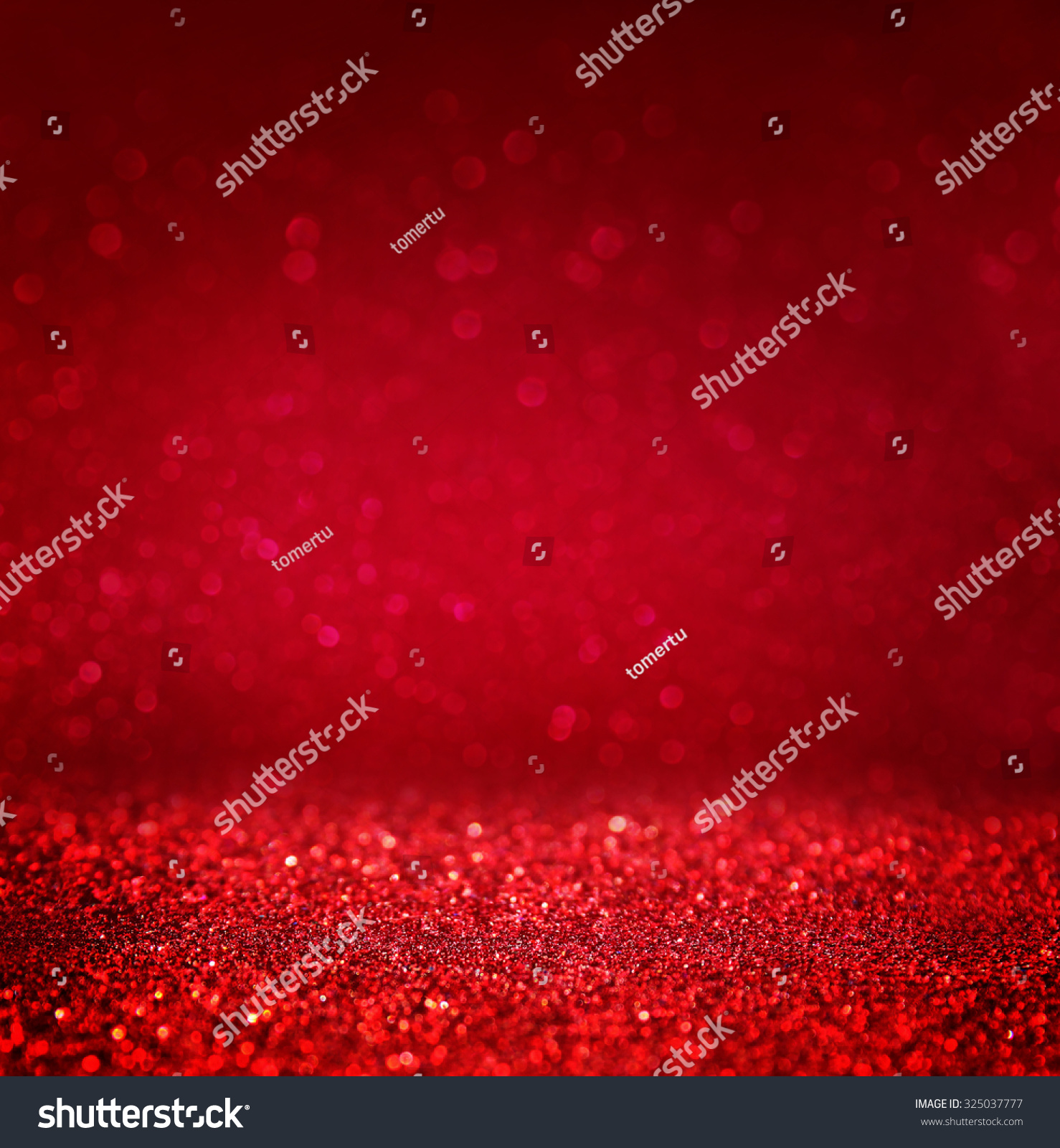 Defocused abstract red lights background  #325037777