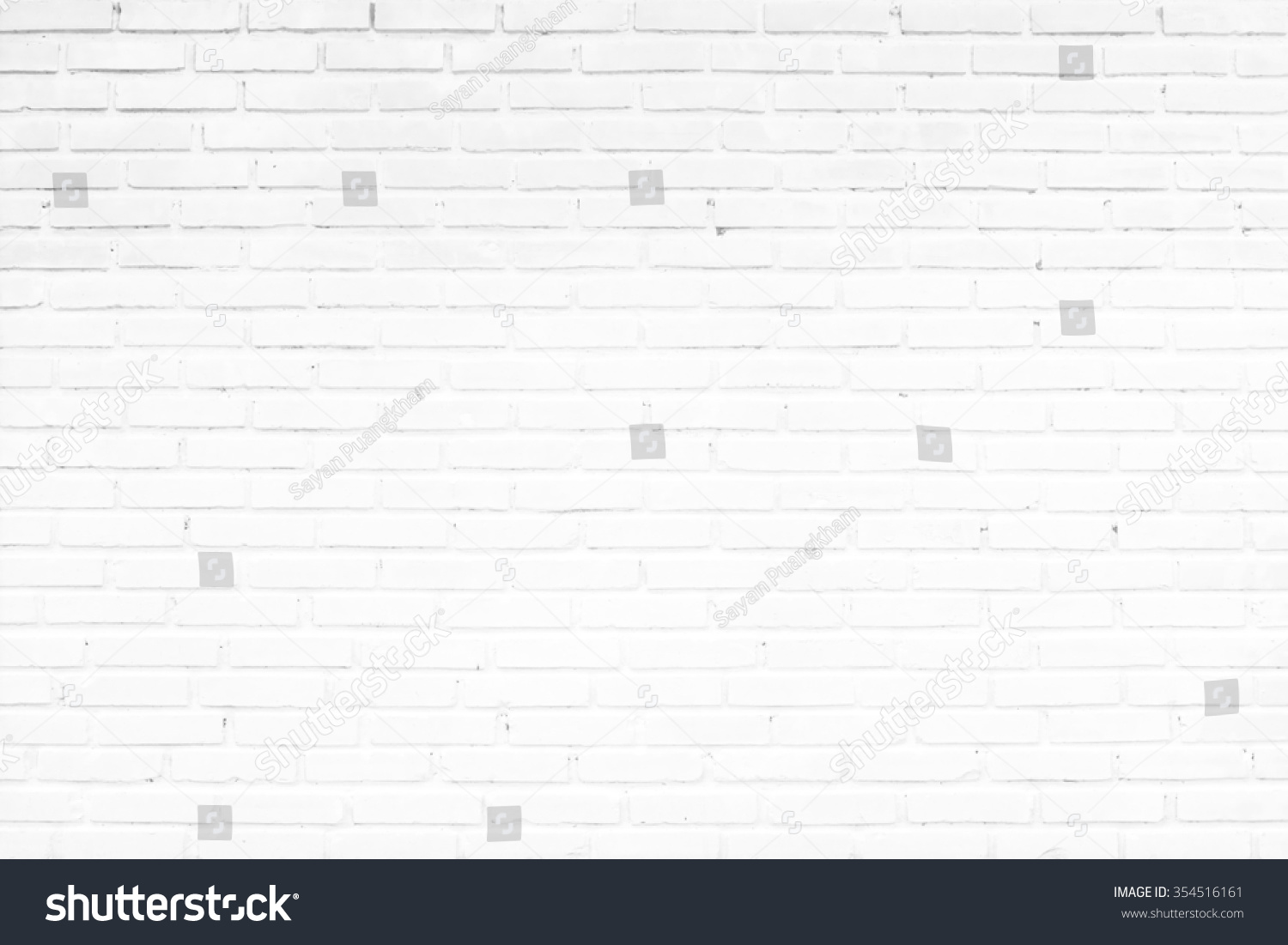 old white brick wall texture for background #354516161