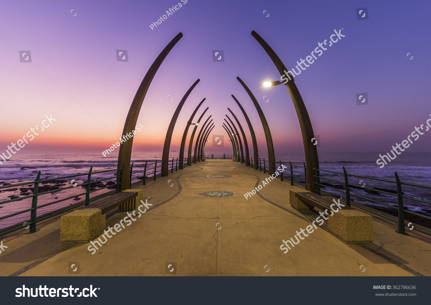 Umhlanga pier Durban South Africa #362786636
