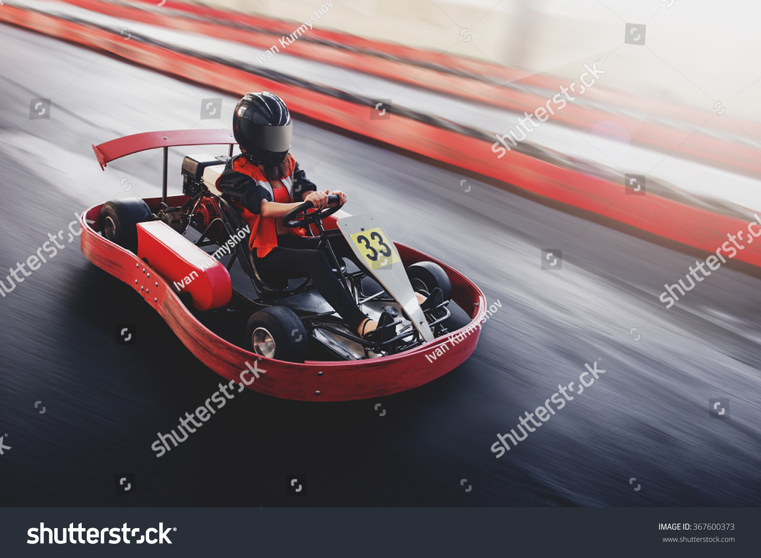 Go kart speed rive indor race opposition race #367600373