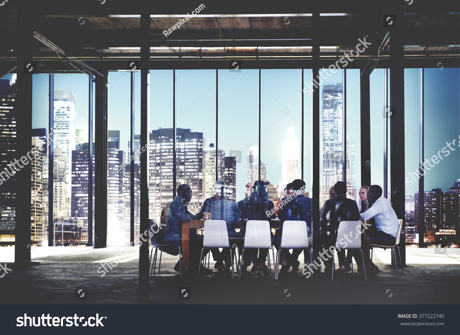 Business Team Meeting Discussion Workplace Concept #377222740