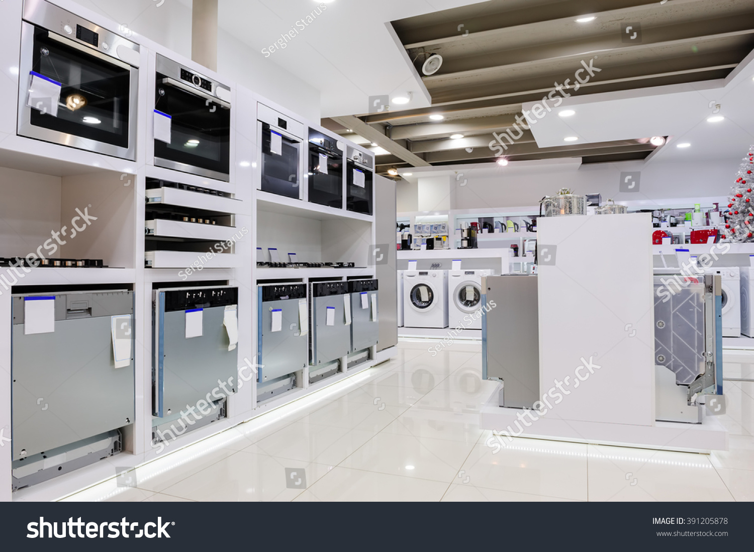 Home appliance in the store #391205878