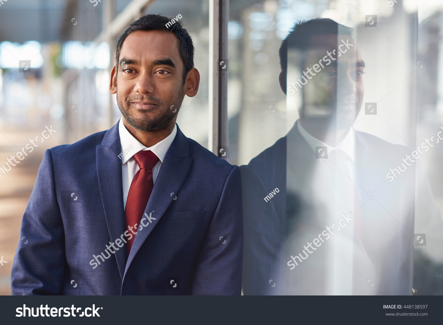 Reflecting on his business success #448138597