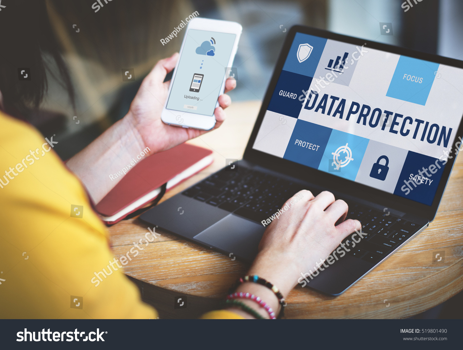 Data Protection Security Privacy Concept #519801490