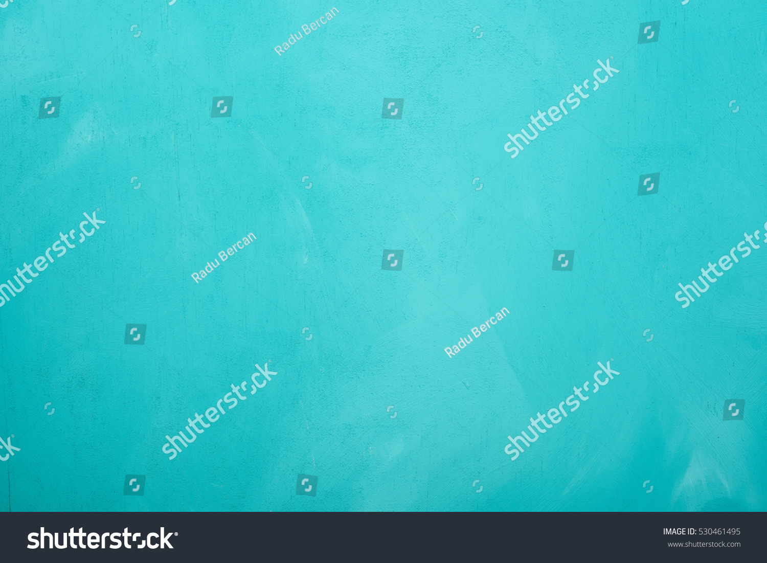 Blue Turquoise Wooden Board Background Texture #530461495