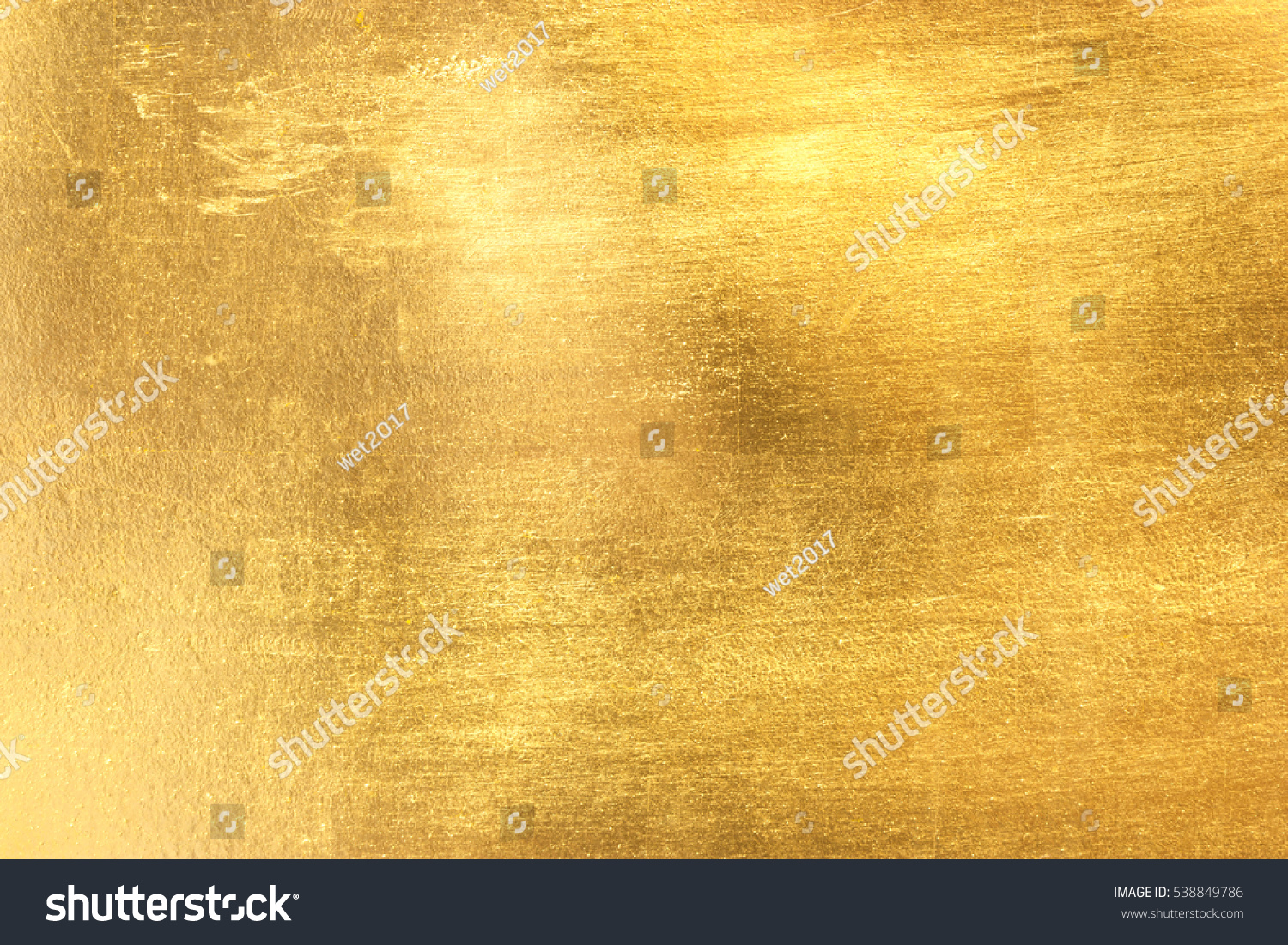 gold polished metal steel texture abstract background. #538849786