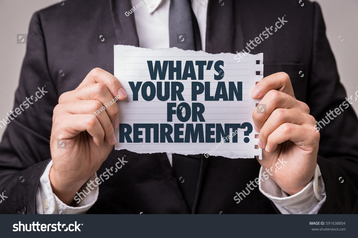 Whats Your Plan for Retirement? #591638804