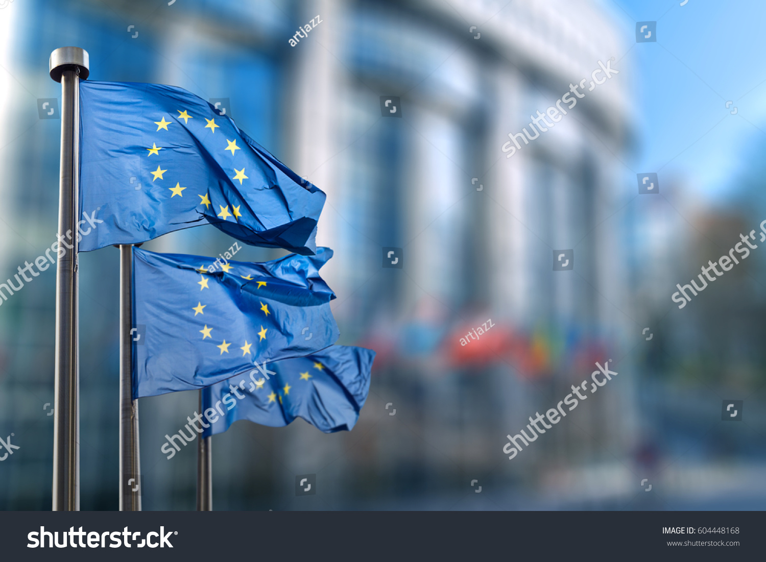 European union flag #604448168