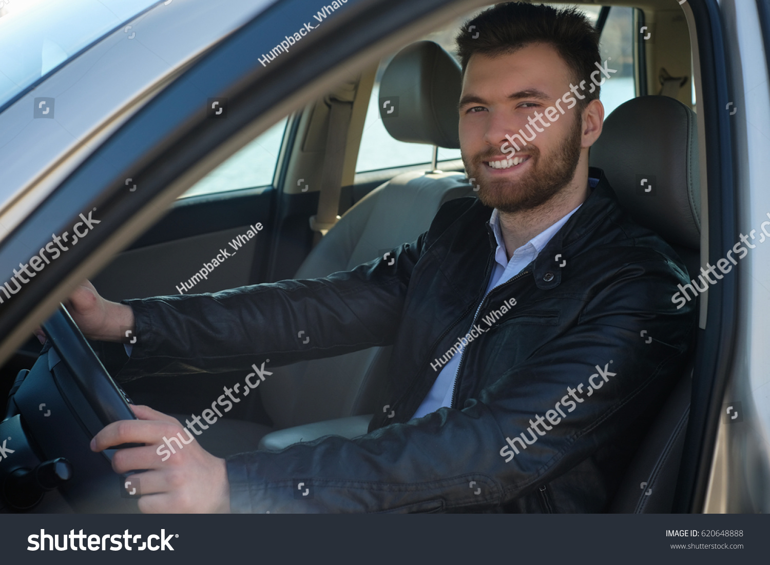 man in the car #620648888