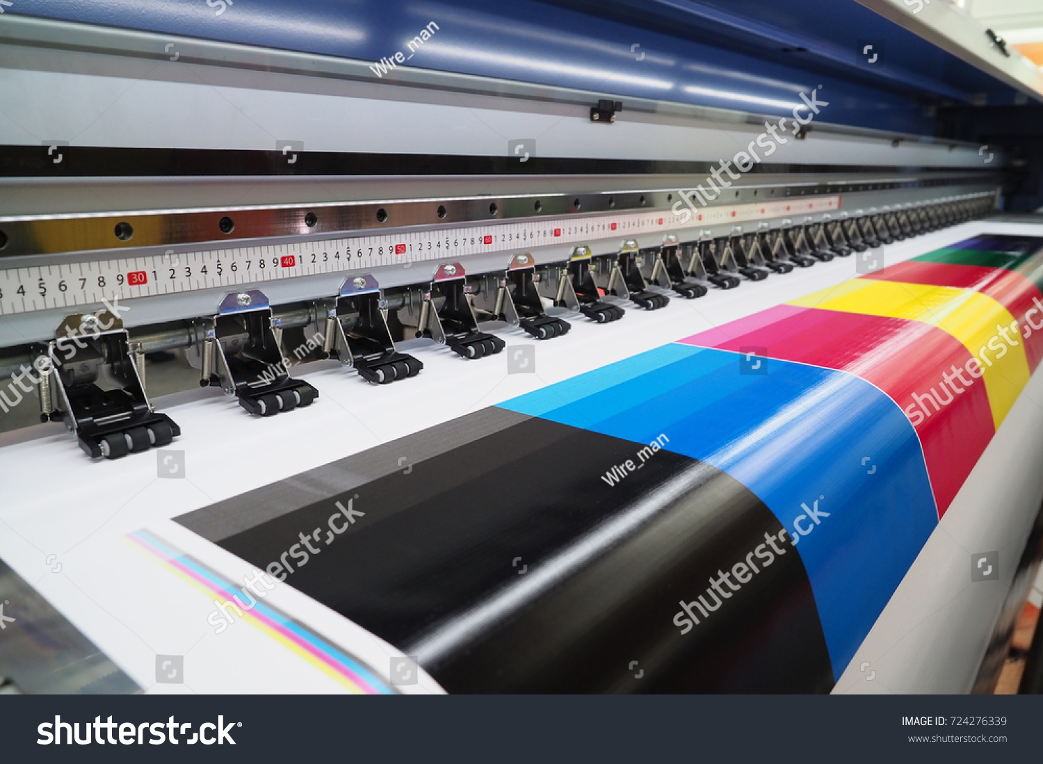 Wide-format inkjet printer #724276339