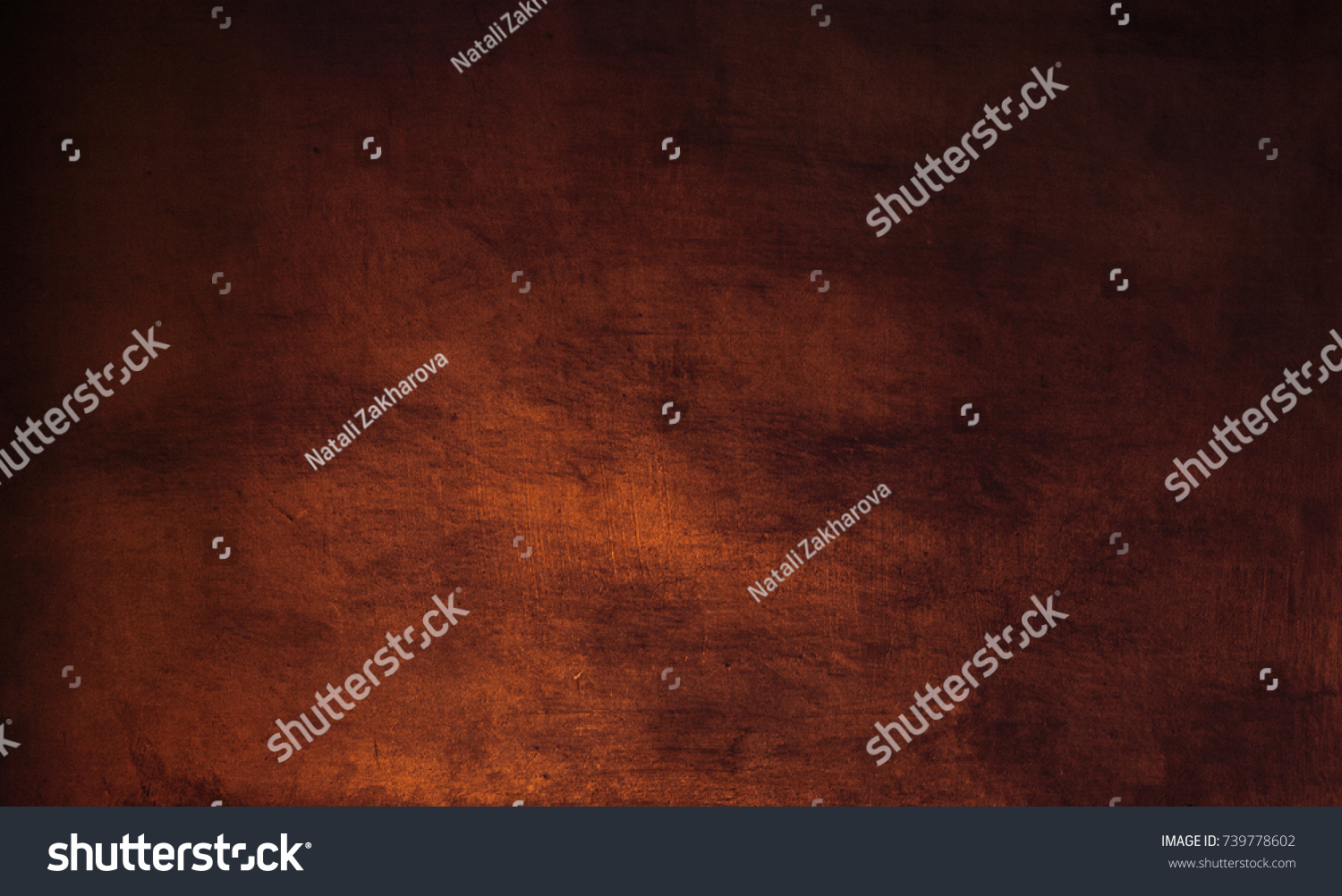 Dark brown background - grunge  textured  wall for your design. #739778602