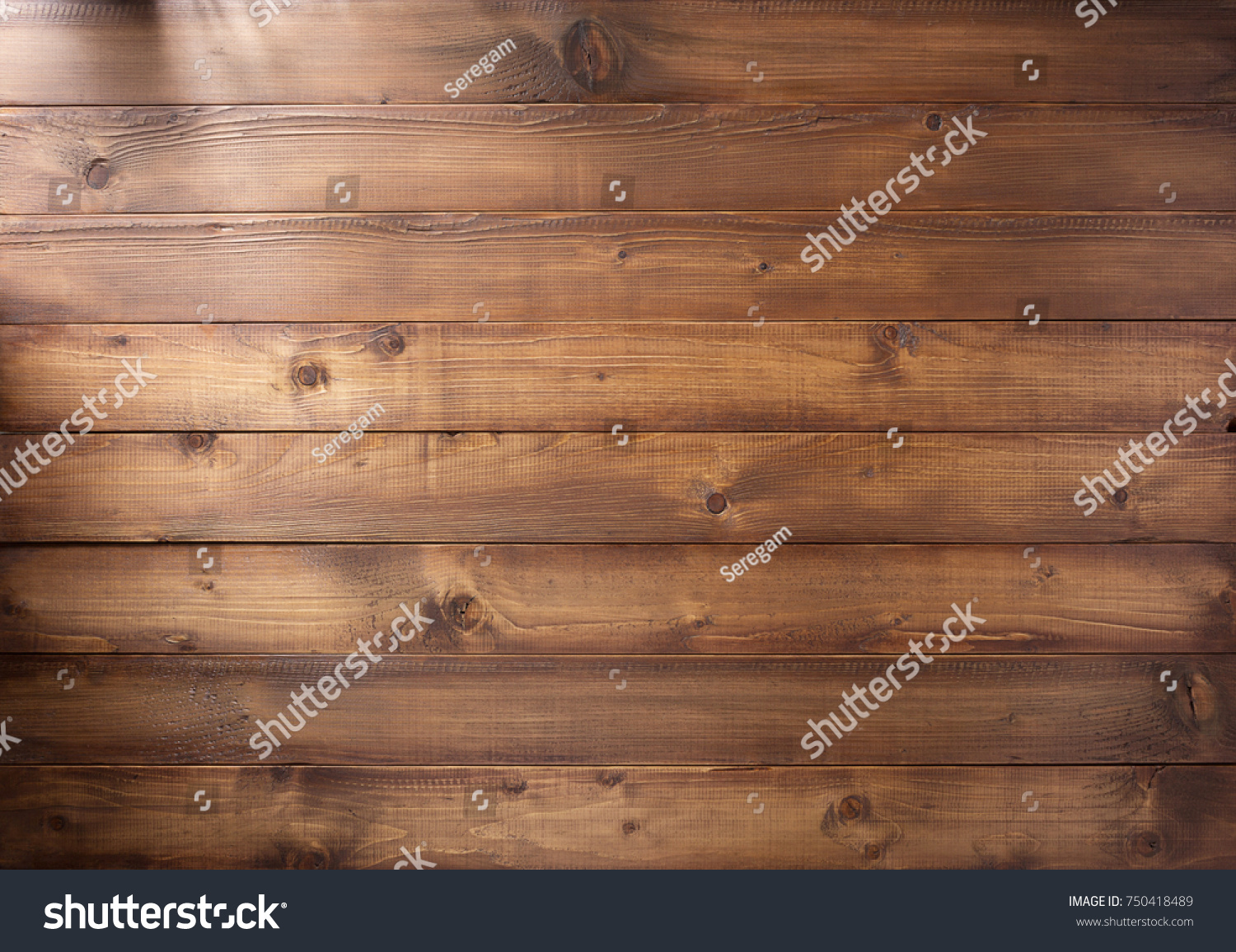 brown plank wooden background texture #750418489
