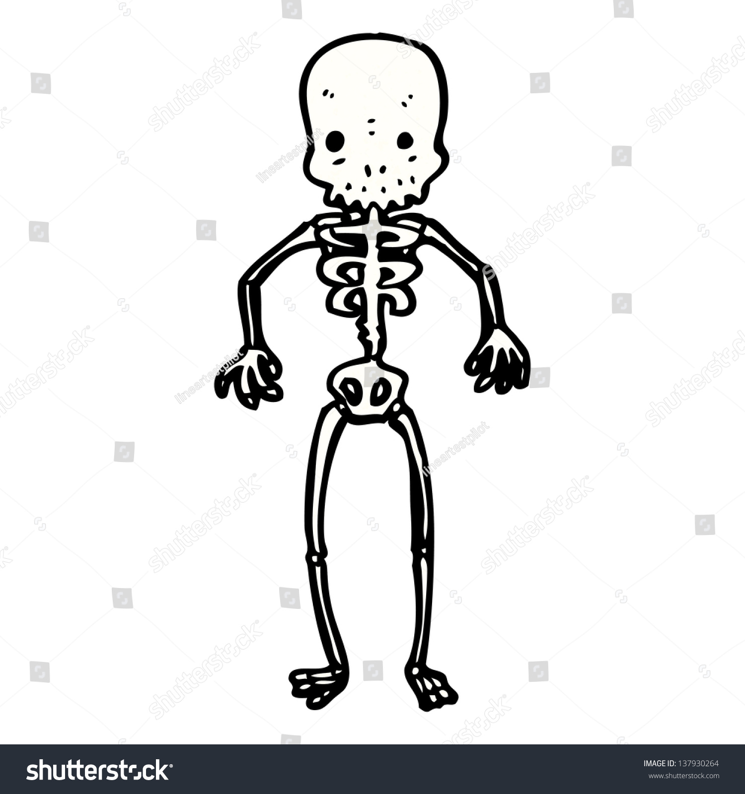 Edit Vectors Free Online - cartoon skeleton | Shutterstock Editor