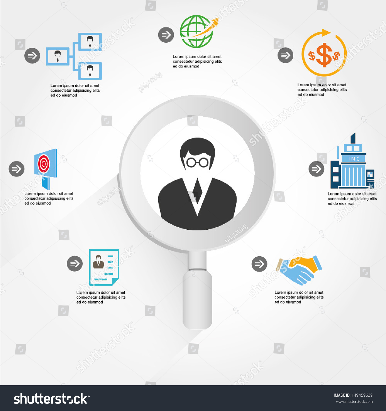 Edit Vectors Free Online - human resource, | Shutterstock Editor