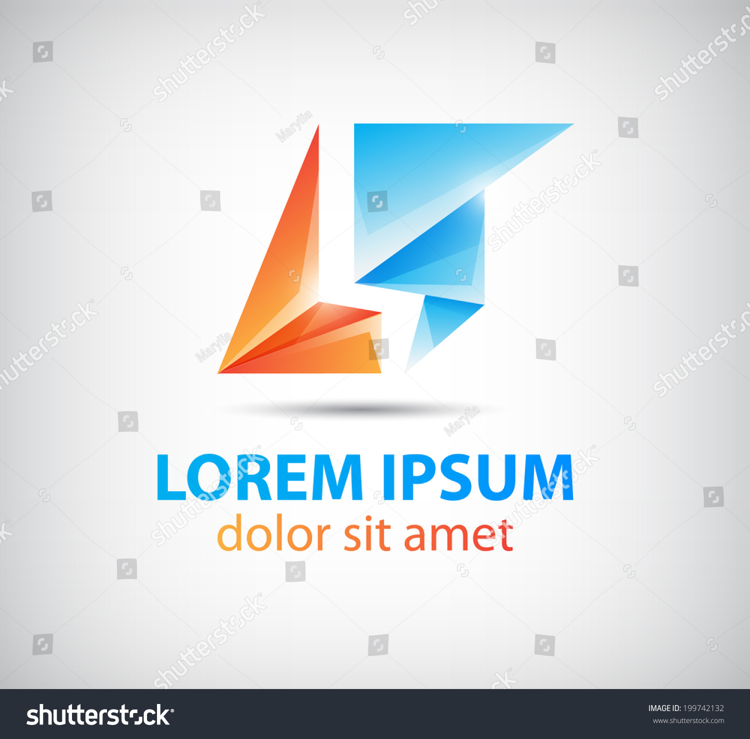 Download Edit Vectors Free Online - vector origami | Shutterstock Editor