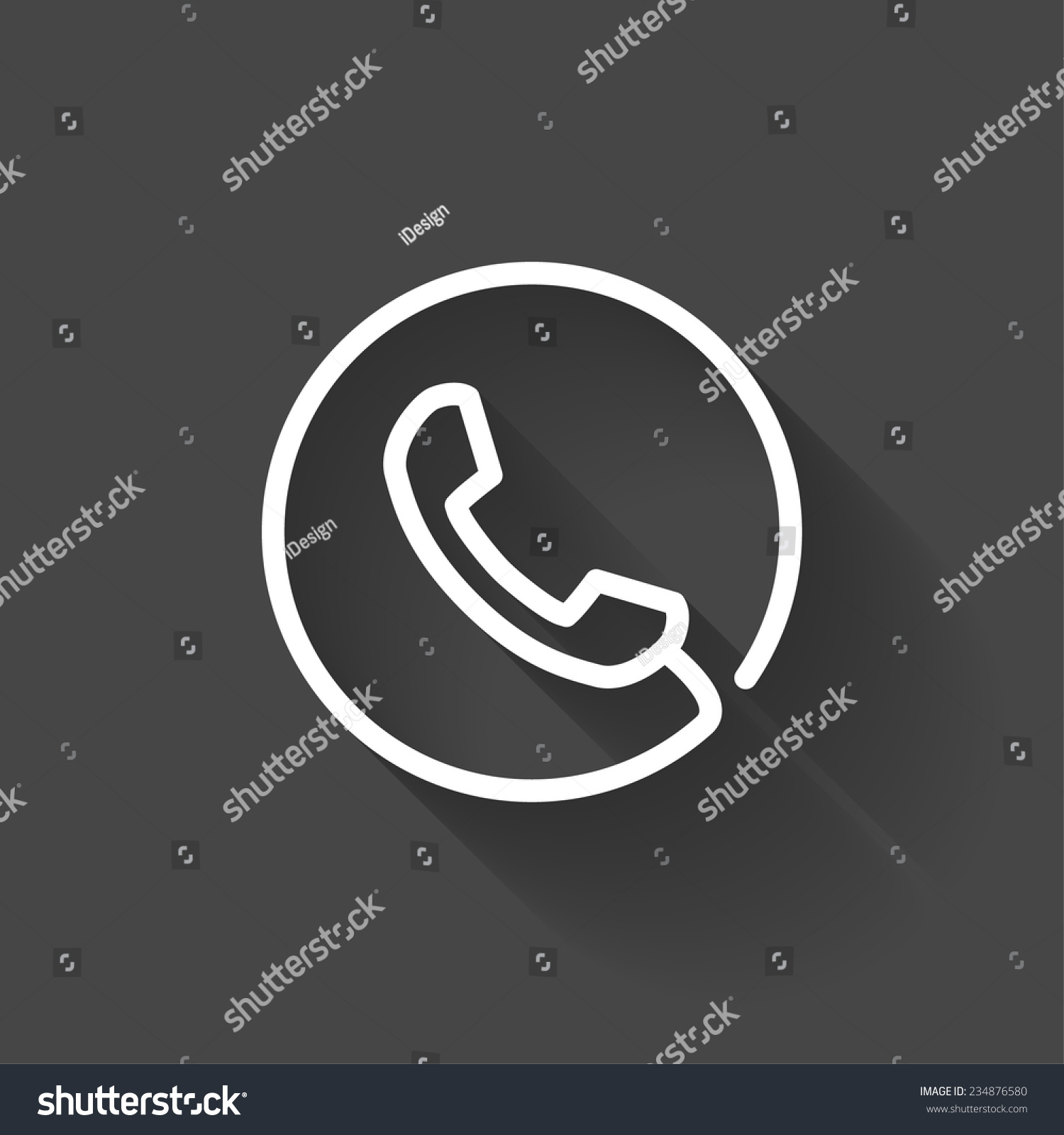 Edit Vectors Free Online - Pictograph of phone ...