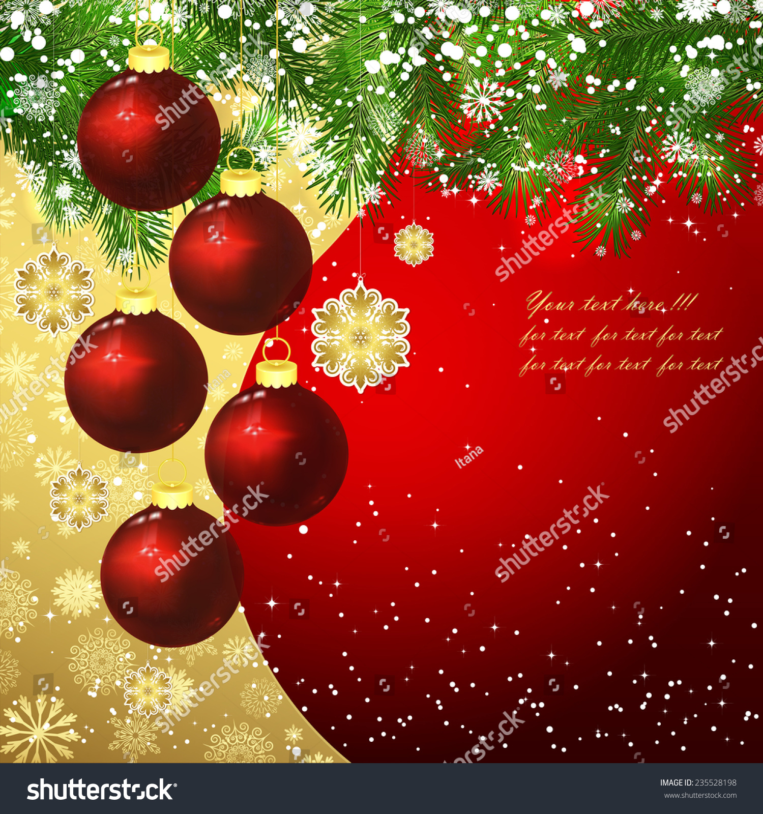 Edit Vectors Free Online - Christmas background | Shutterstock Editor