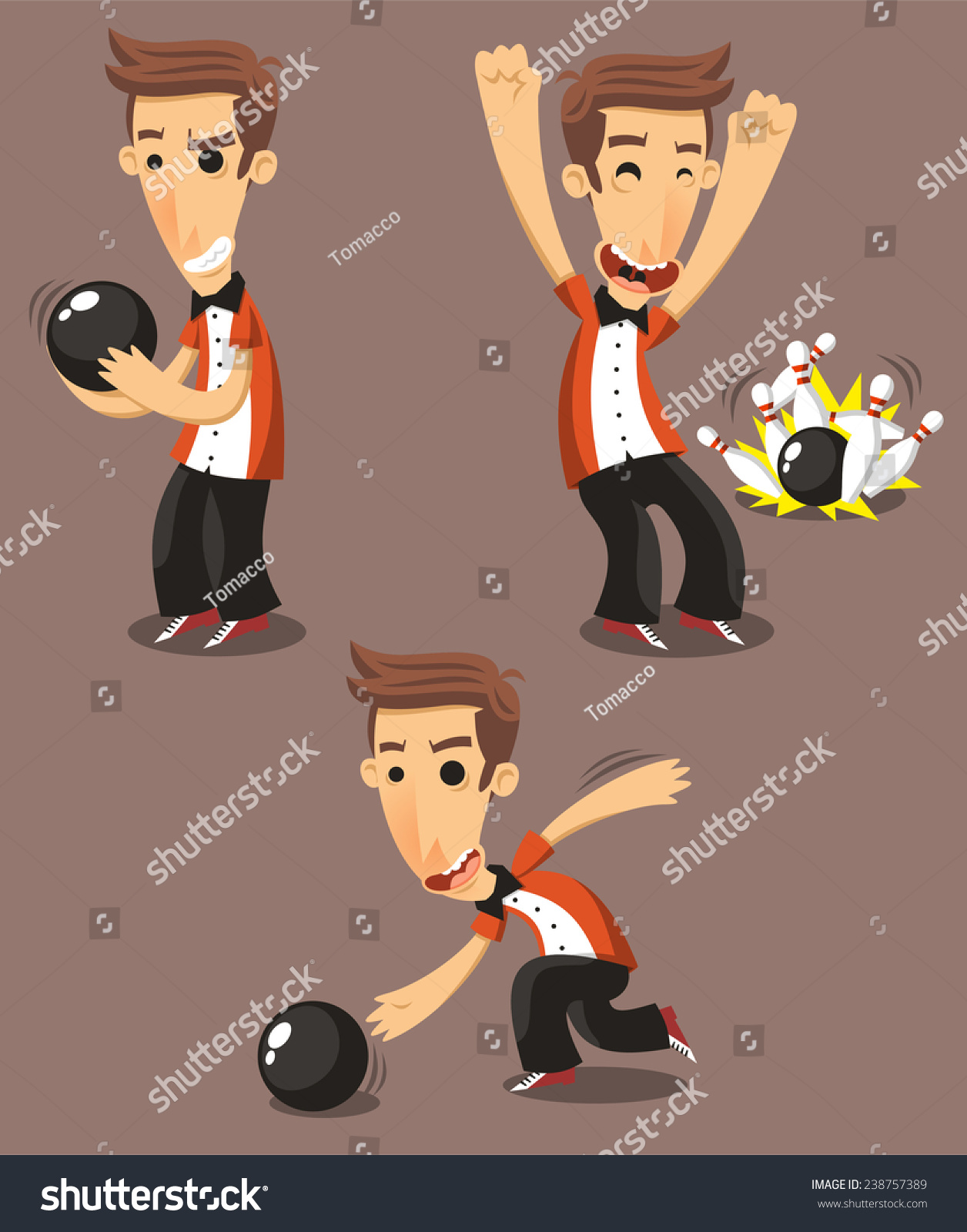Edit Vectors Free Online - Bowler bowling | Shutterstock Editor