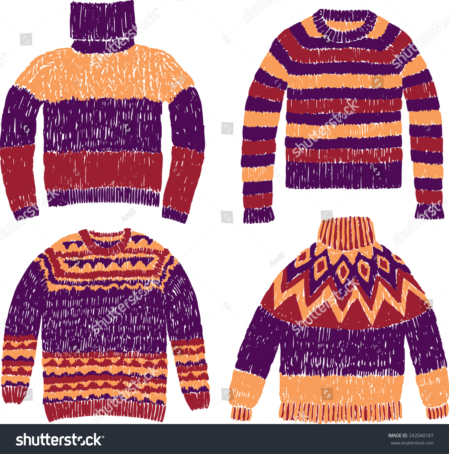  Edit  Vectors Free  Online  warm sweaters  Shutterstock Editor 