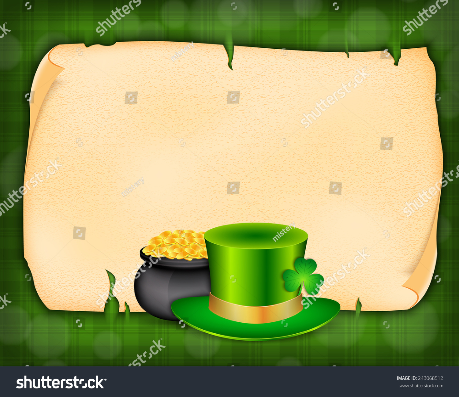 Edit Vectors Free Online - Background with green ...