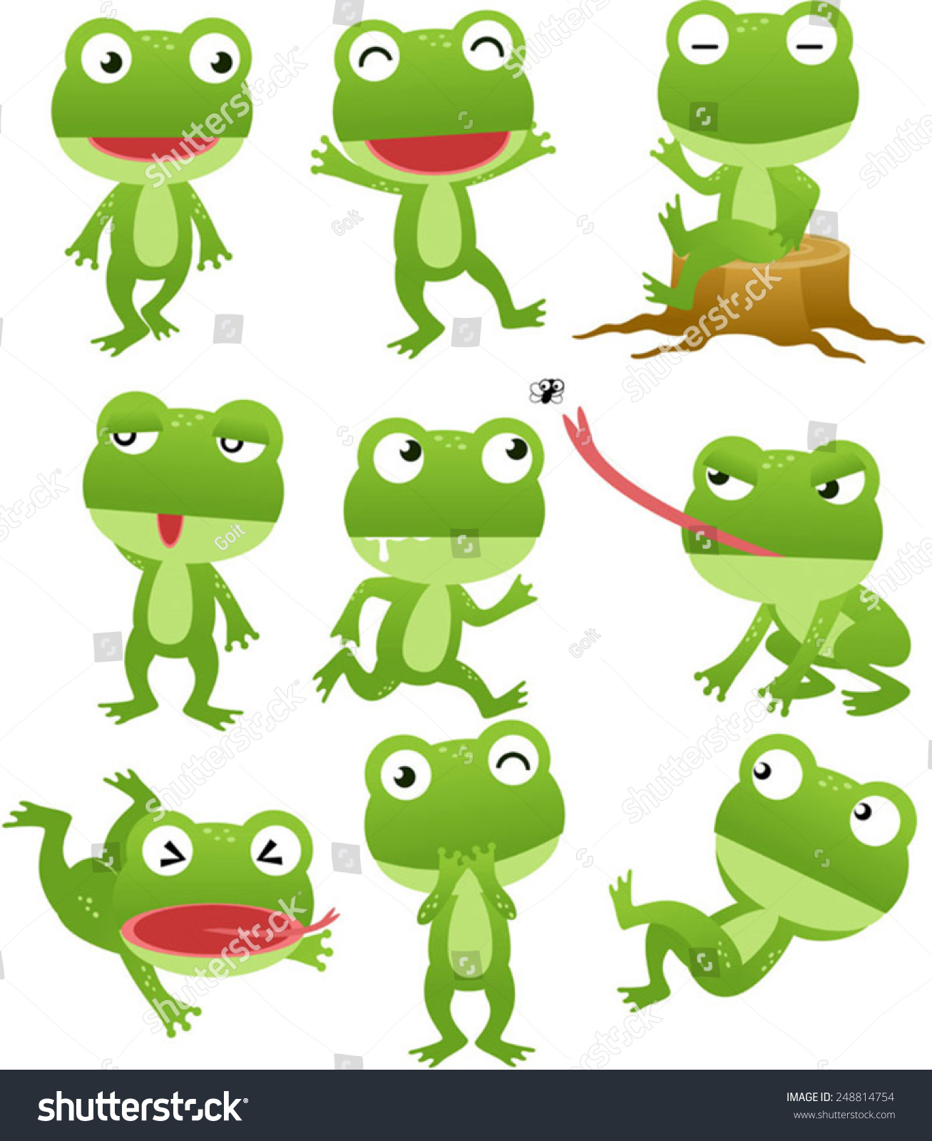 Edit Vectors Free Online - Funny frog | Shutterstock Editor