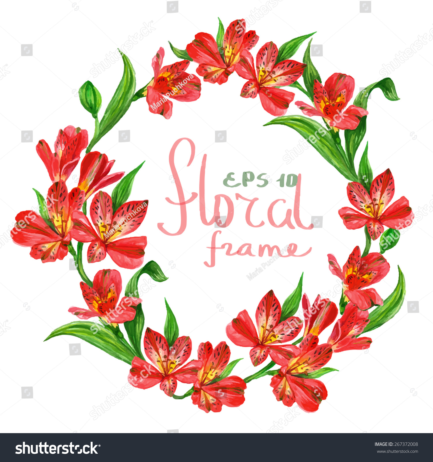 Edit Vectors Free Online - Floral round | Shutterstock Editor