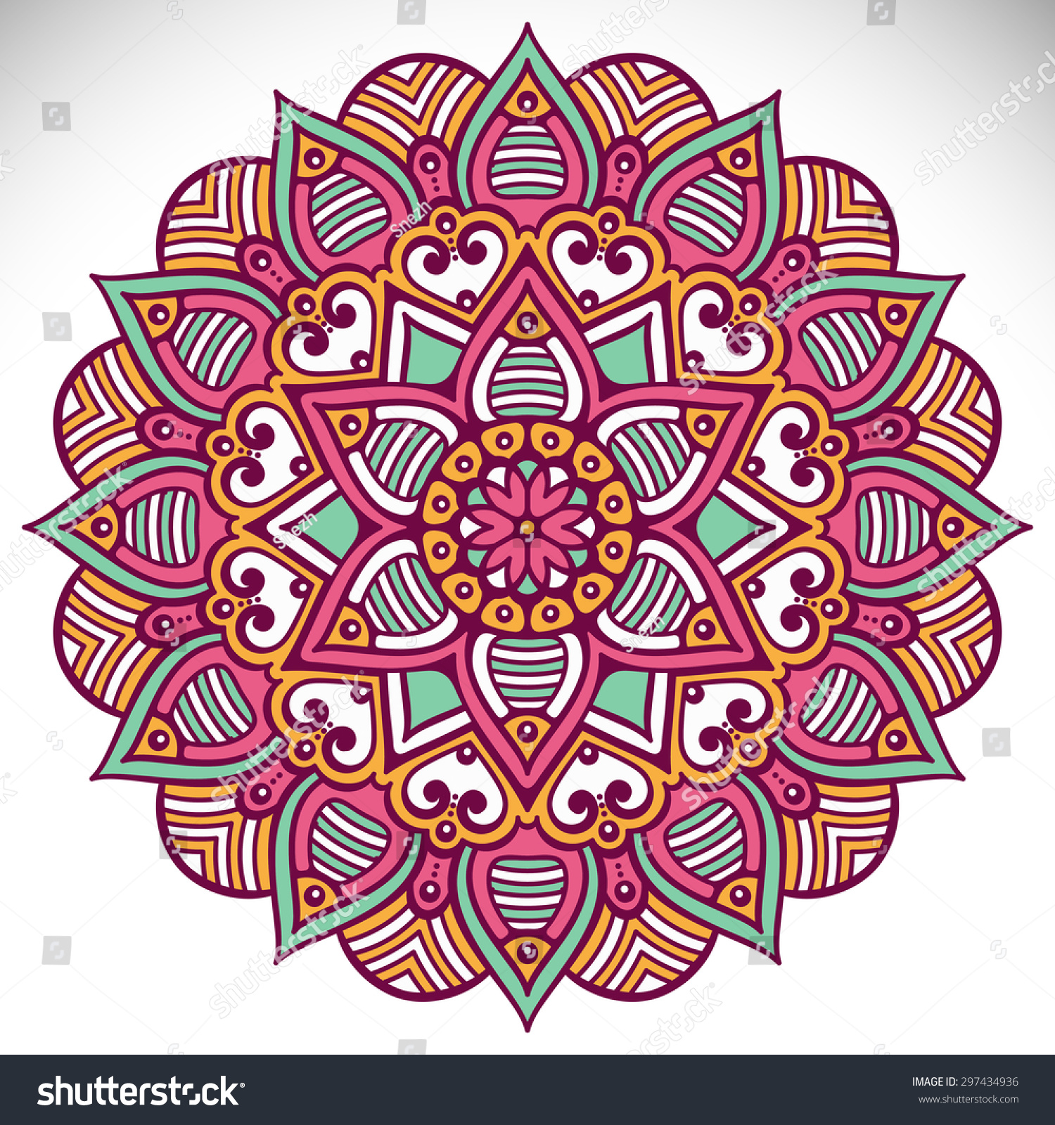 Download Edit Vectors Free Online - Mandala | Shutterstock Editor