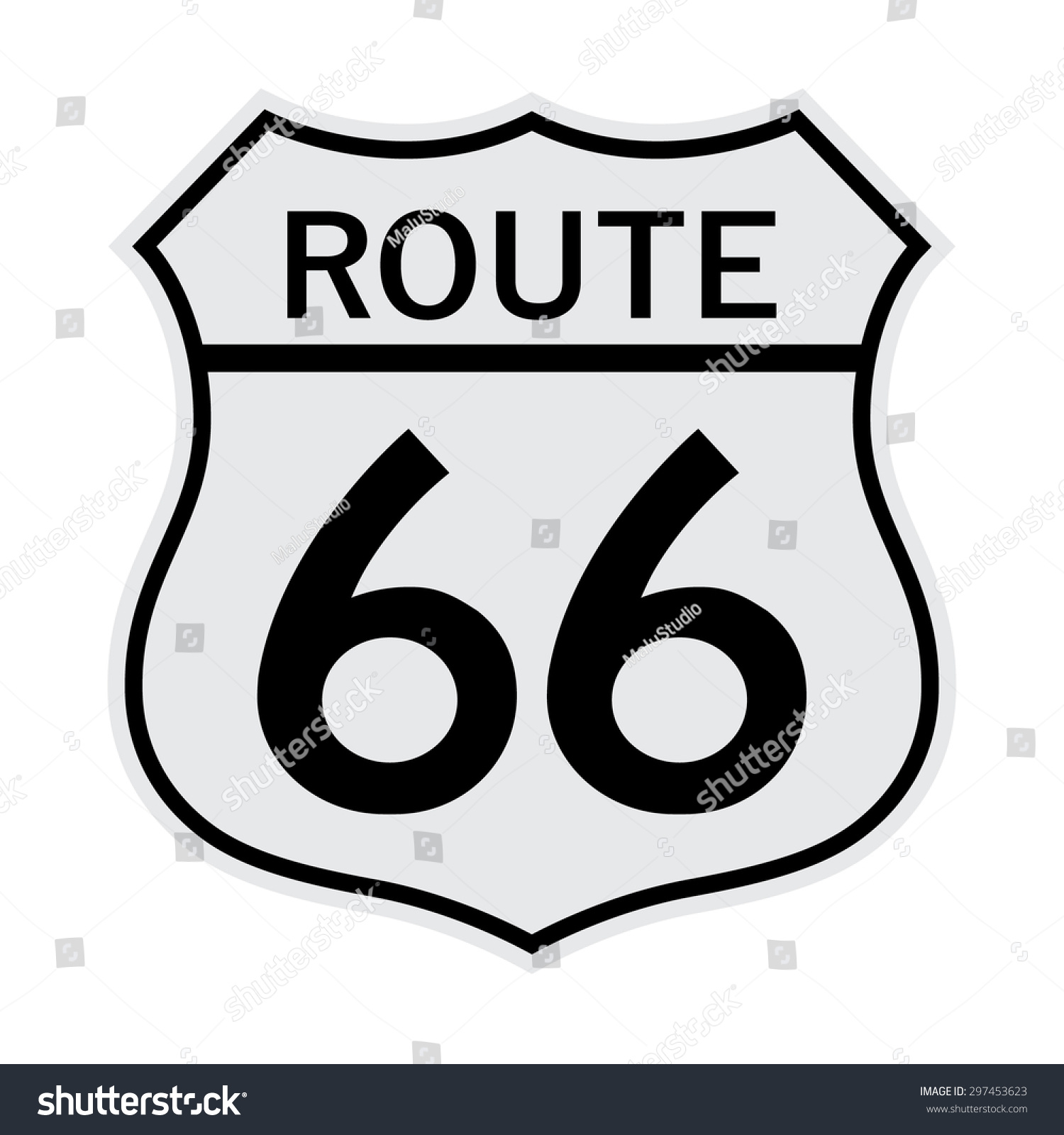 Edit Vectors Free Online - Route 66 | Shutterstock Editor