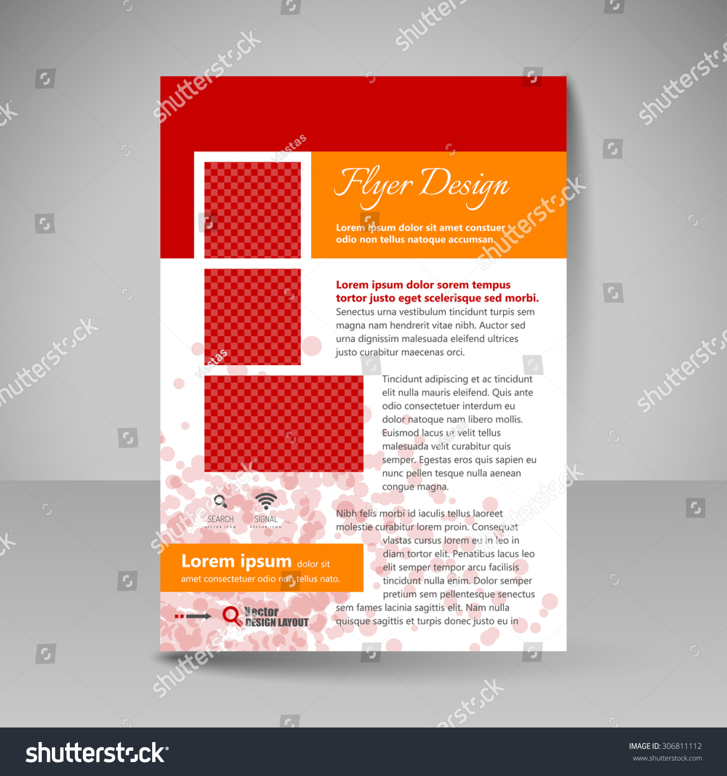 Edit Vectors Free Online - Flyer design. | Shutterstock Editor