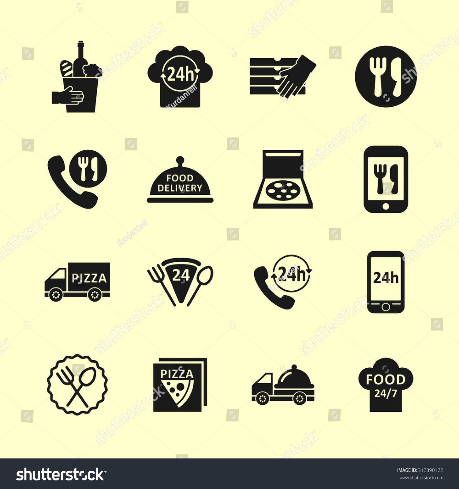 Edit Vectors Free Online - Food delivery | Shutterstock Editor