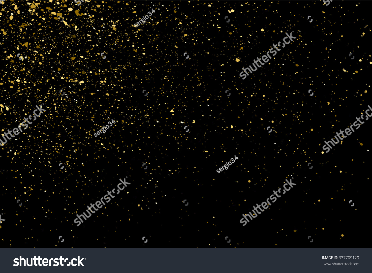 Edit Vectors Free Online - Gold glitter | Shutterstock Editor