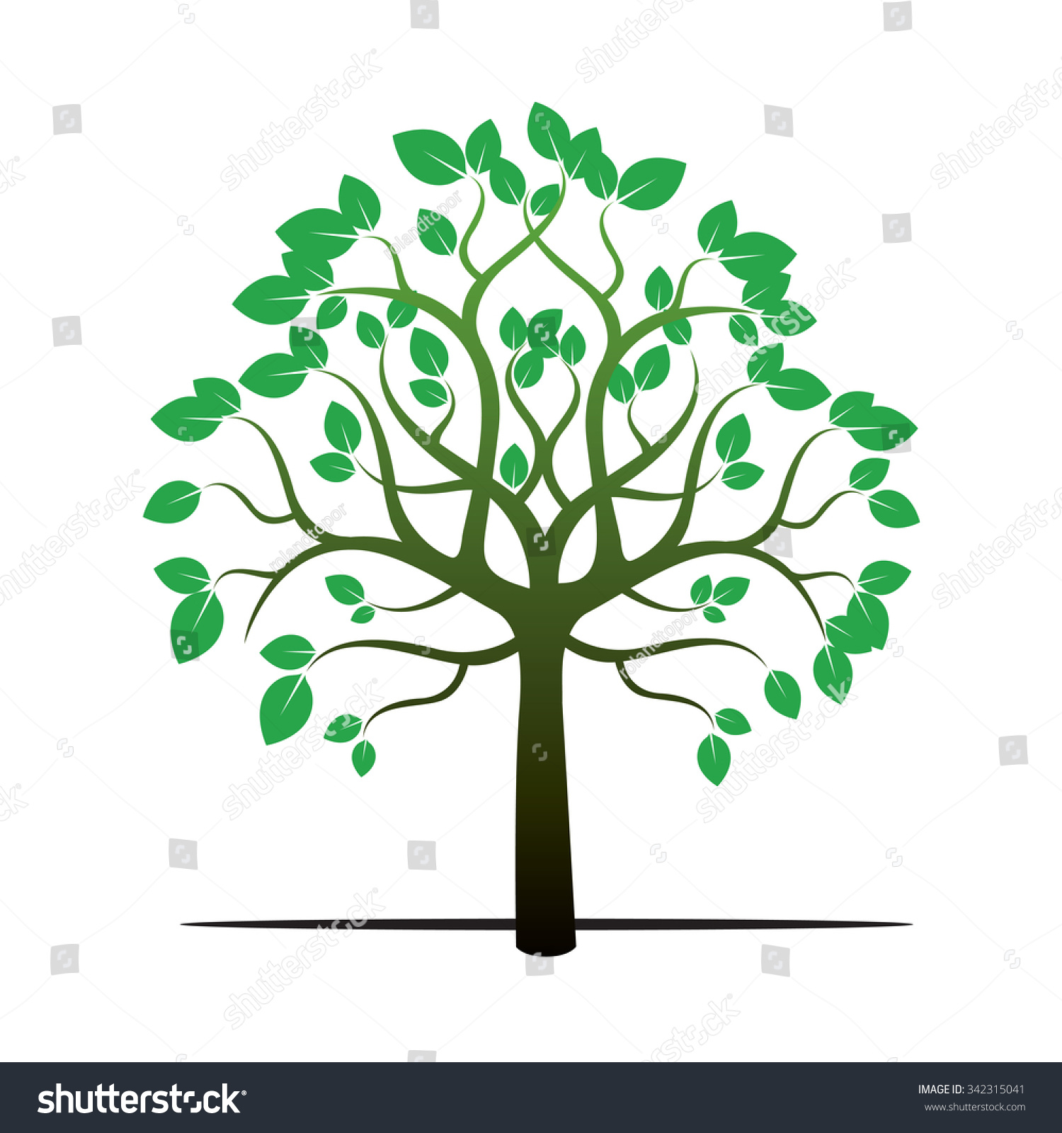 Edit Vectors Free Online - Tree | Shutterstock Editor