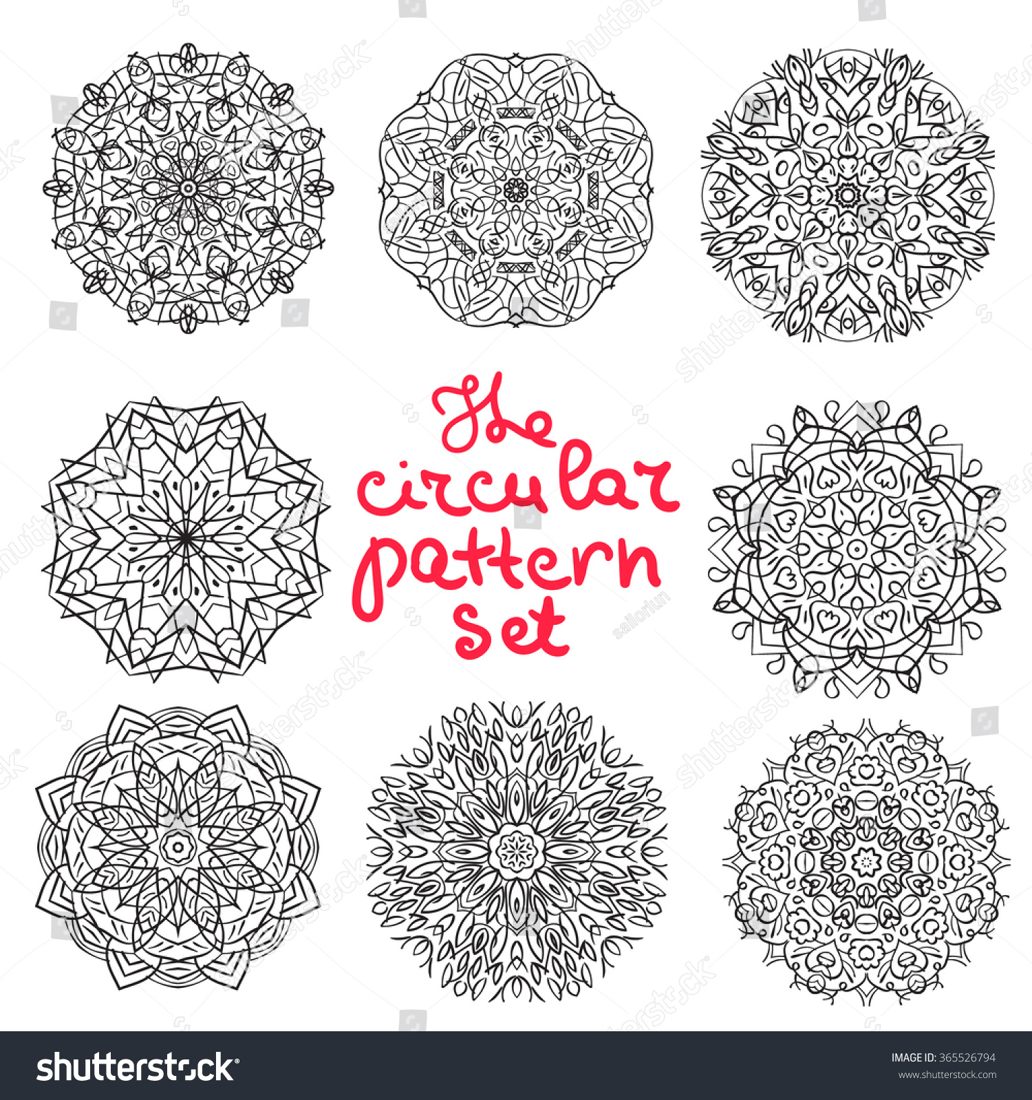 Download Edit Vectors Free Online - Mandala | Shutterstock Editor