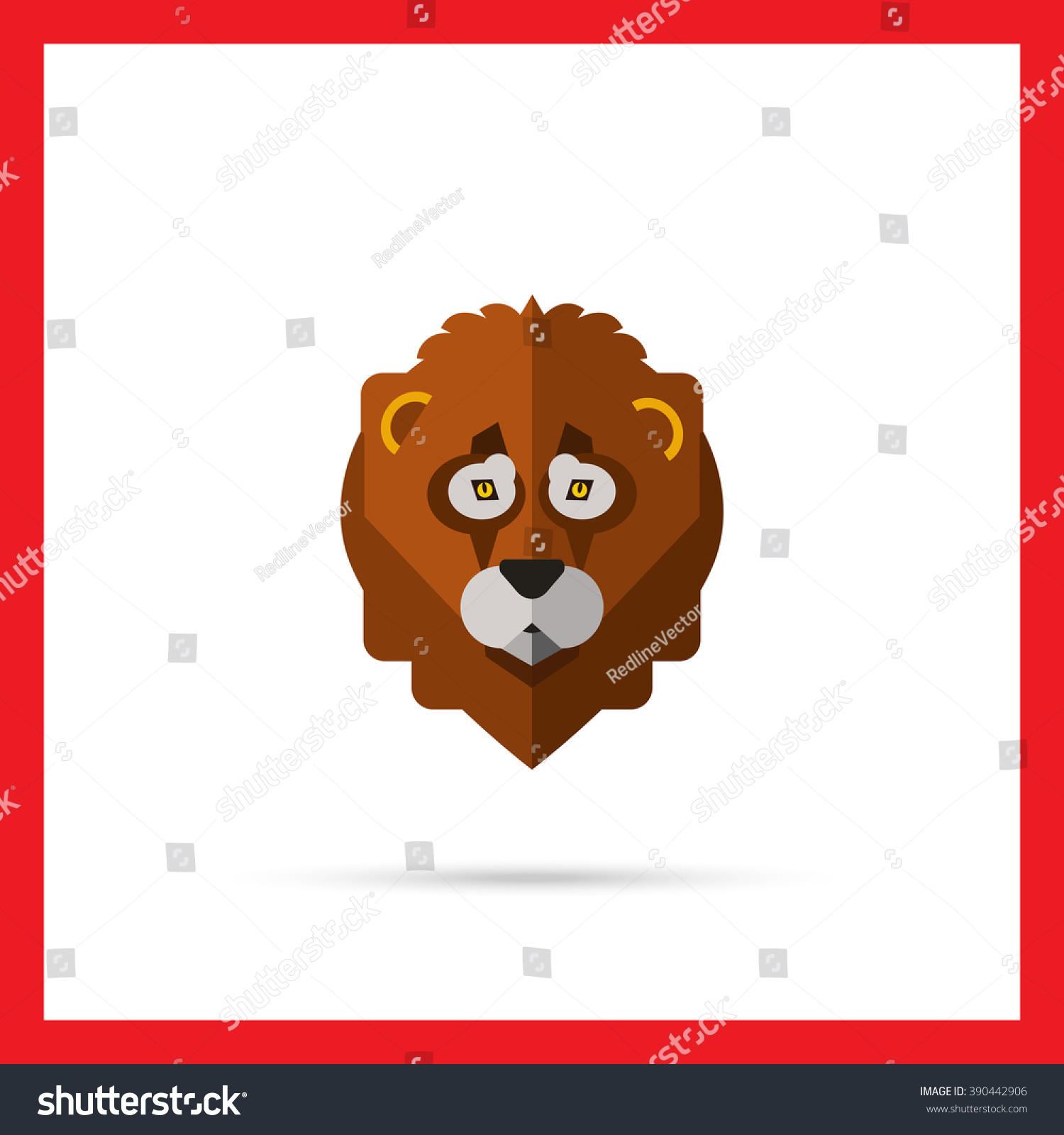 Download Edit Vectors Free Online - Lion head | Shutterstock Editor