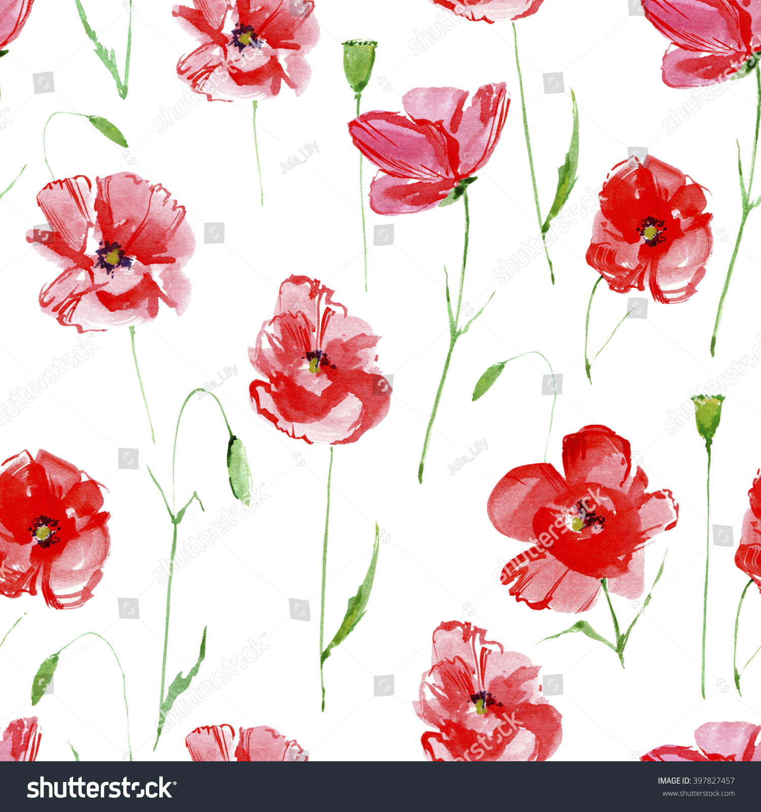Edit Vectors Free Online - Poppy flowers | Shutterstock Editor