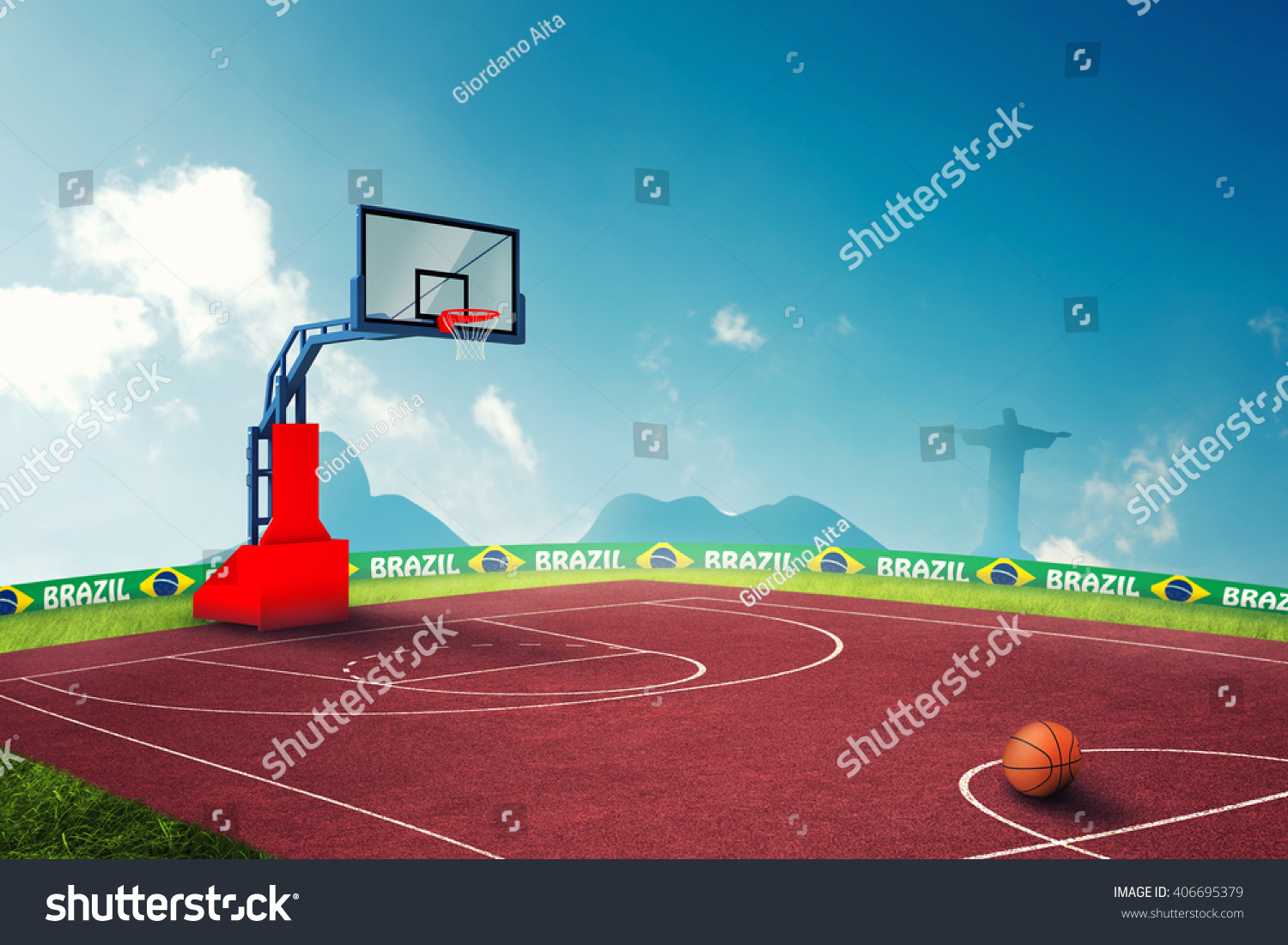 Edit Vectors Free Online - Basketball court | Shutterstock Editor