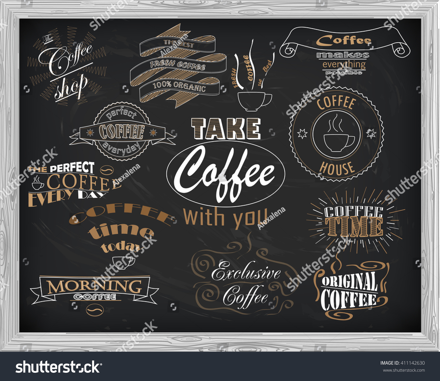 Edit Vectors Free Online - Coffee shop | Shutterstock Editor