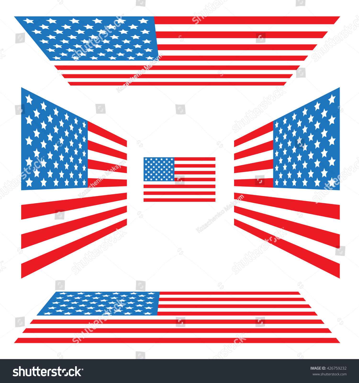 Edit Vectors Free Online - Set of flags | Shutterstock Editor