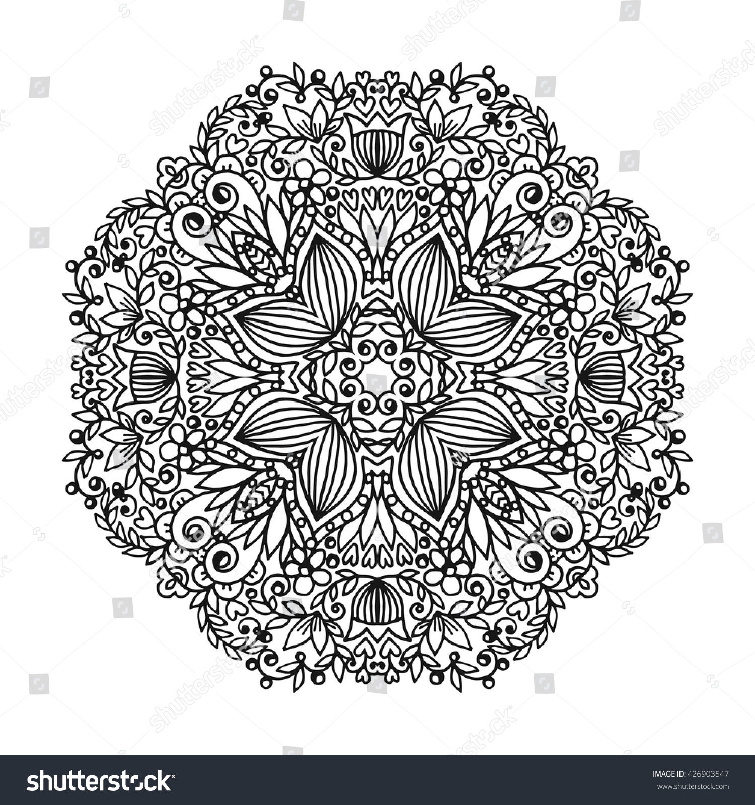 Download Edit Vectors Free Online - Vector mandala | Shutterstock ...