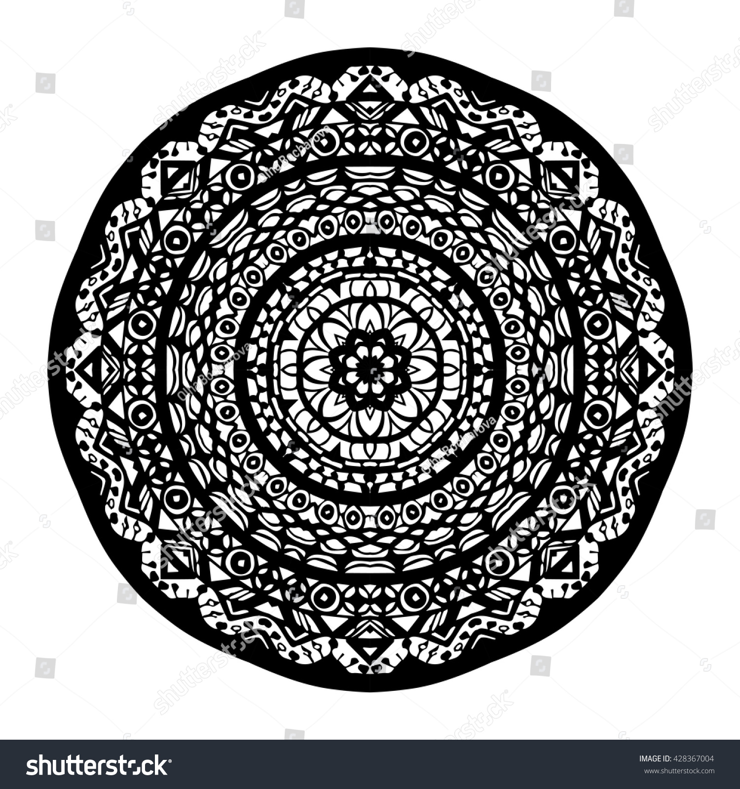 Download Edit Vectors Free Online - Vector mandala. | Shutterstock ...