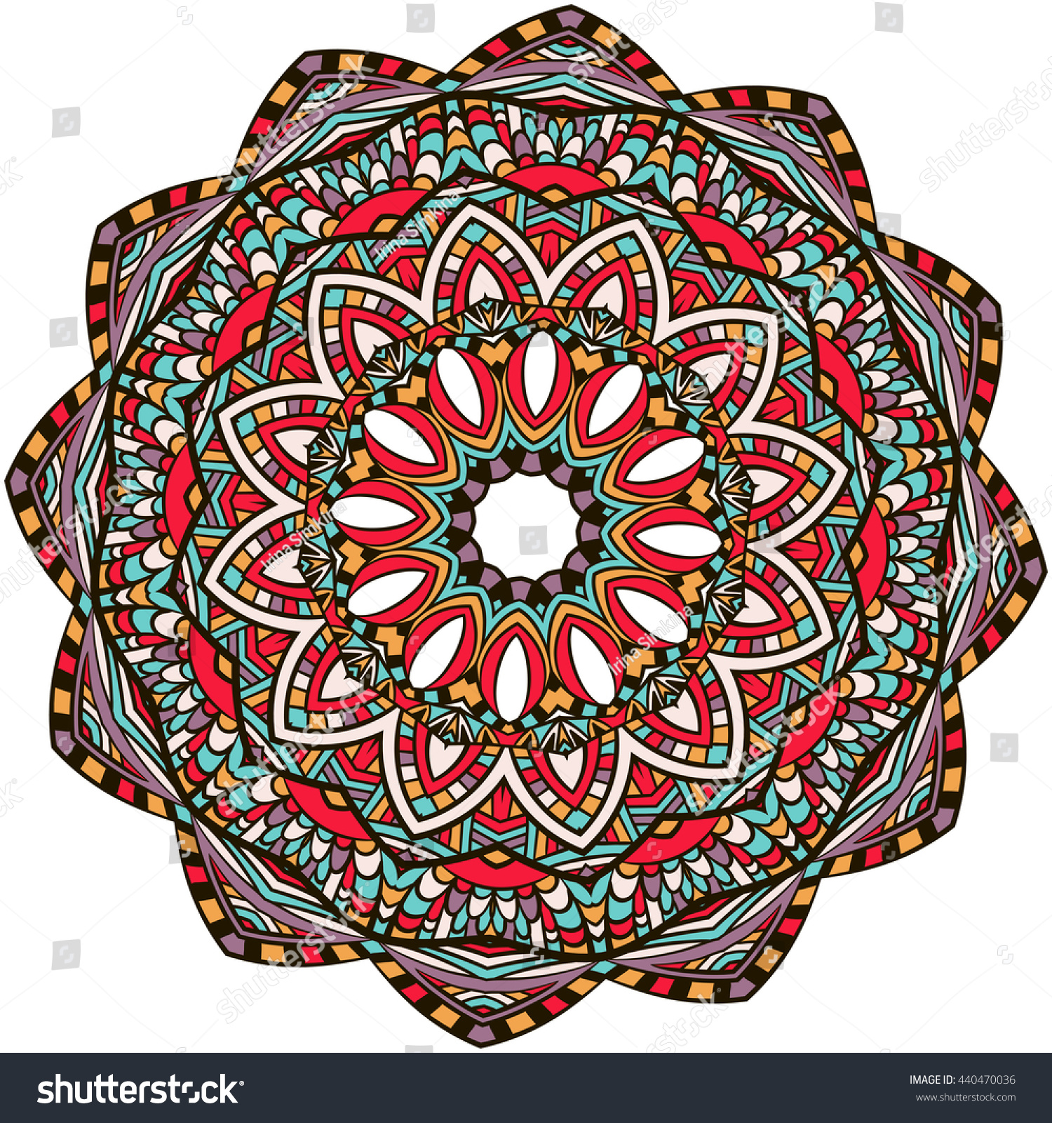 Download Edit Vectors Free Online - Mandala | Shutterstock Editor