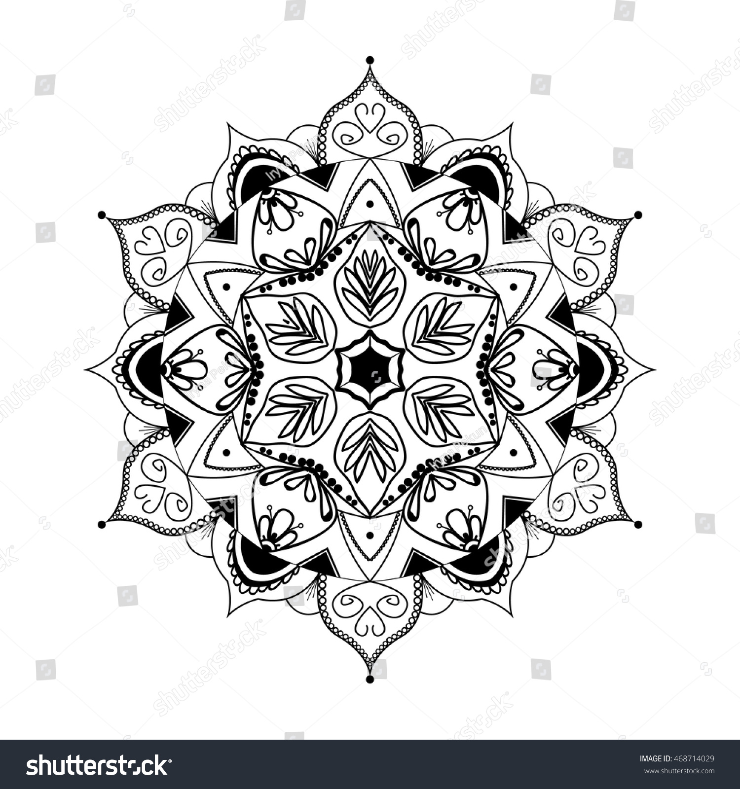 Mandala Svg Generator - 97+ SVG PNG EPS DXF File