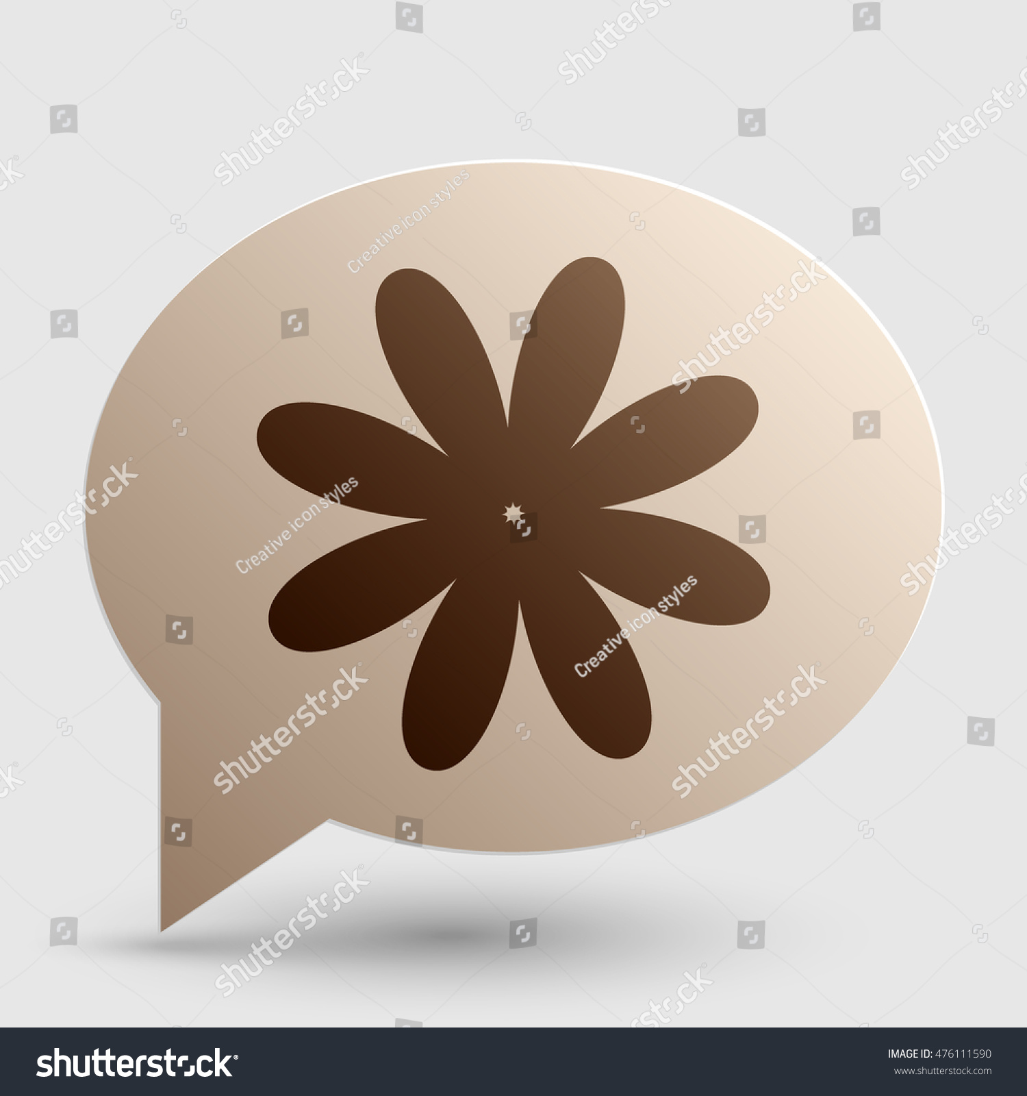 Edit Vectors Free Online - Flower sign | Shutterstock Editor