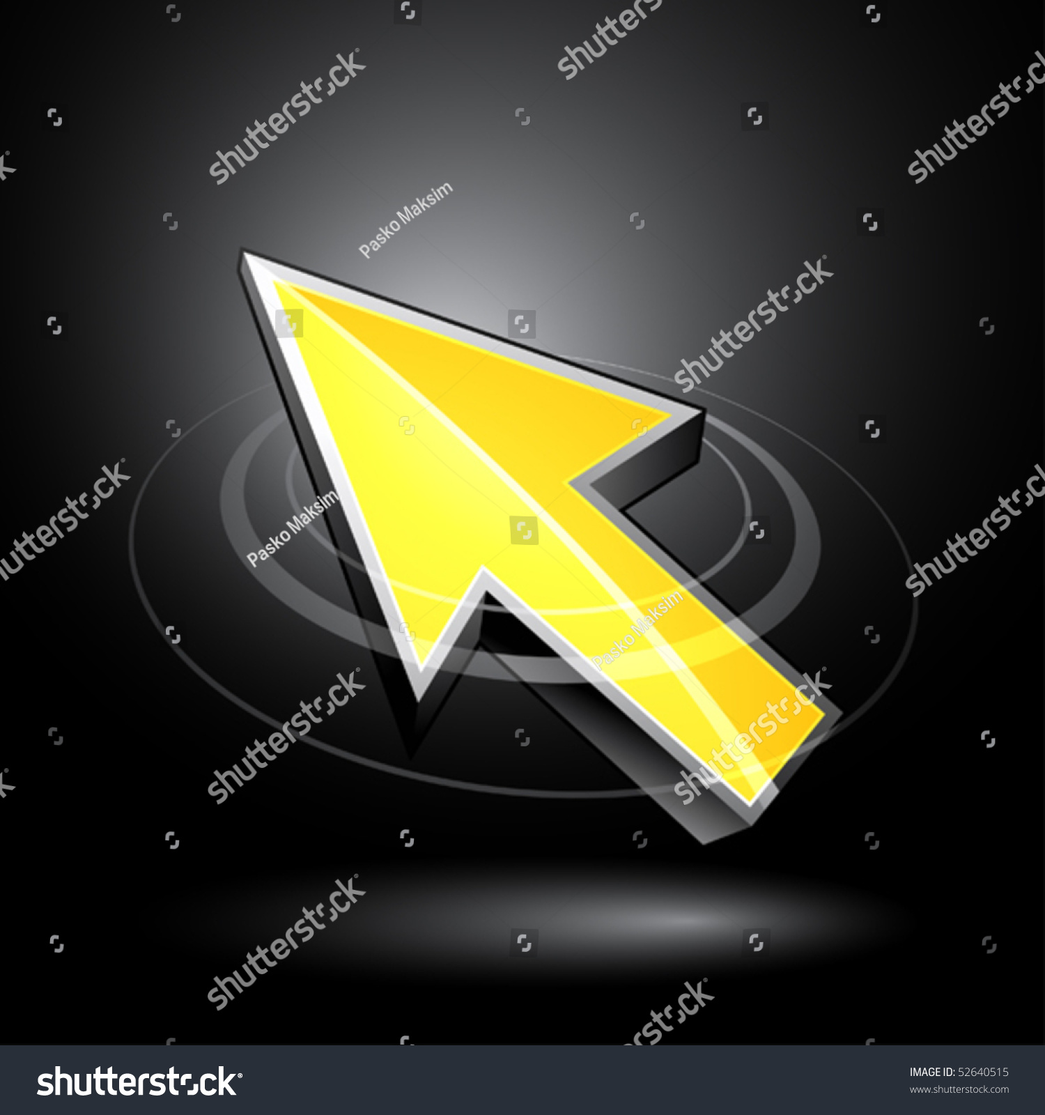 Download Edit Vectors Free Online - 3D cursor | Shutterstock Editor